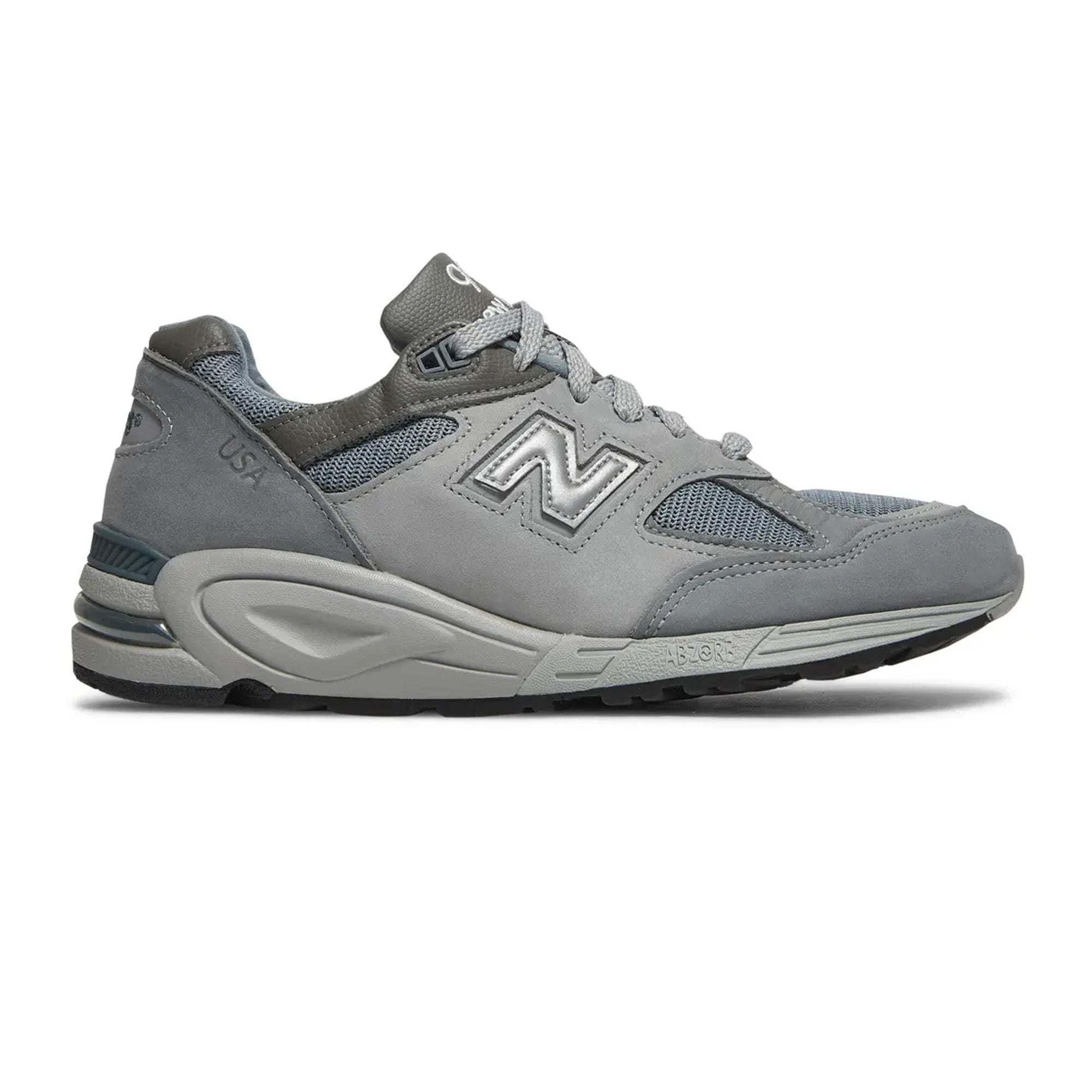 New Balance 990v2 x WTAPS 'Grey' Sneakers - Men's Premium Running Shoes for Comfort & Style - Perfect for Jogging, Gym Workouts & Casual Wear