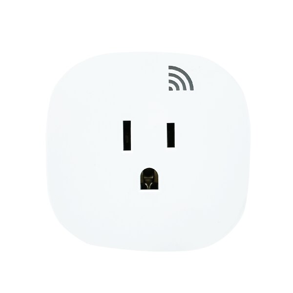 Smart Grounded Outlet with Single Socket - Perfect for Home, Office & Smart Device Charging