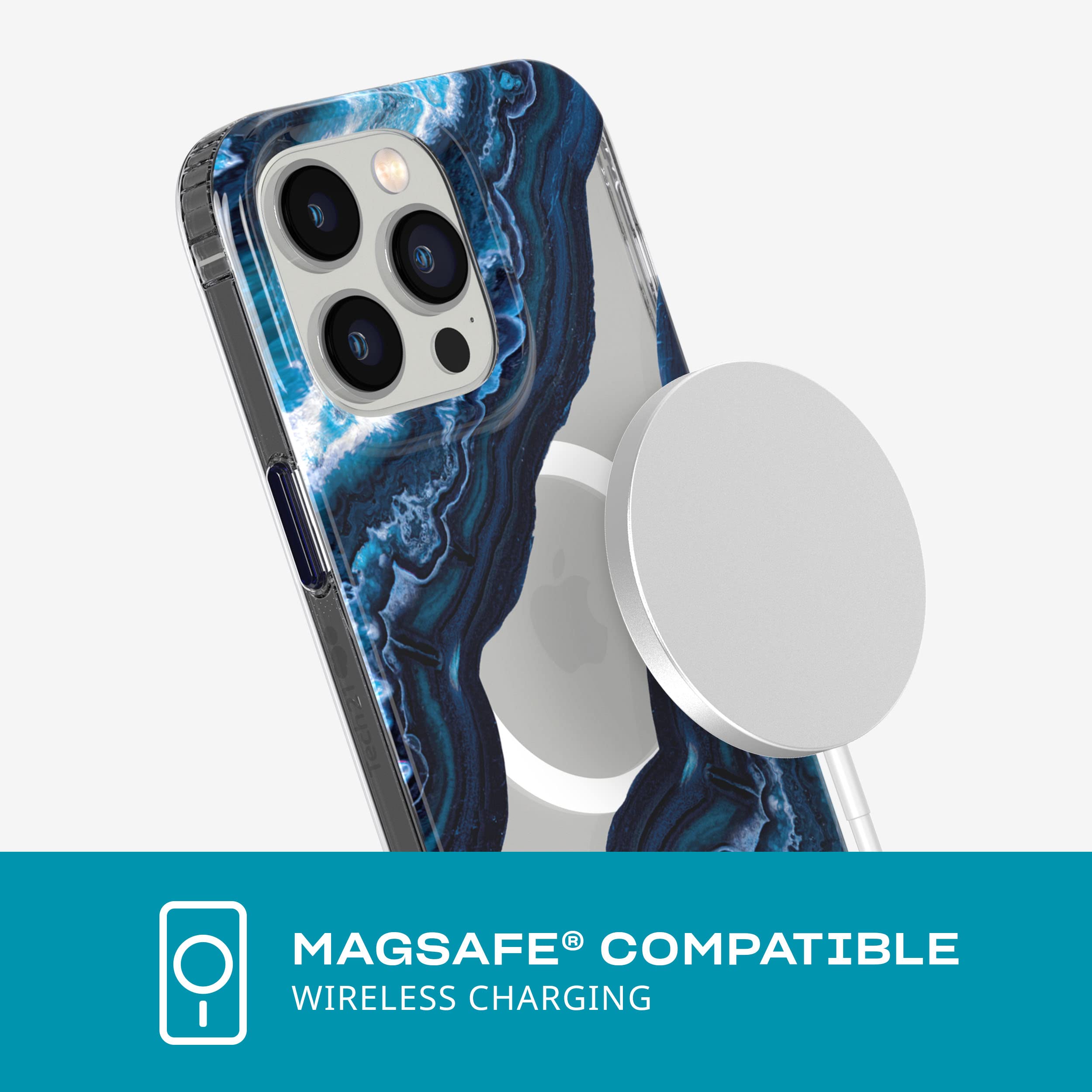 Tech21 iPhone 14 Pro Max Evo Art MagSafe Compatible Case - Premium Protective Cover with Exclusive Designs, Scratch Resistant & 12ft Drop Protection - Perfect for Everyday Use, Travel & Outdoor Activities