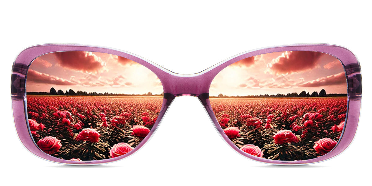 Lois Women's Prescription Polarized Sunglasses - UV Protection, Anti-Glare for Driving, Outdoor Activities & Fashion Accessories