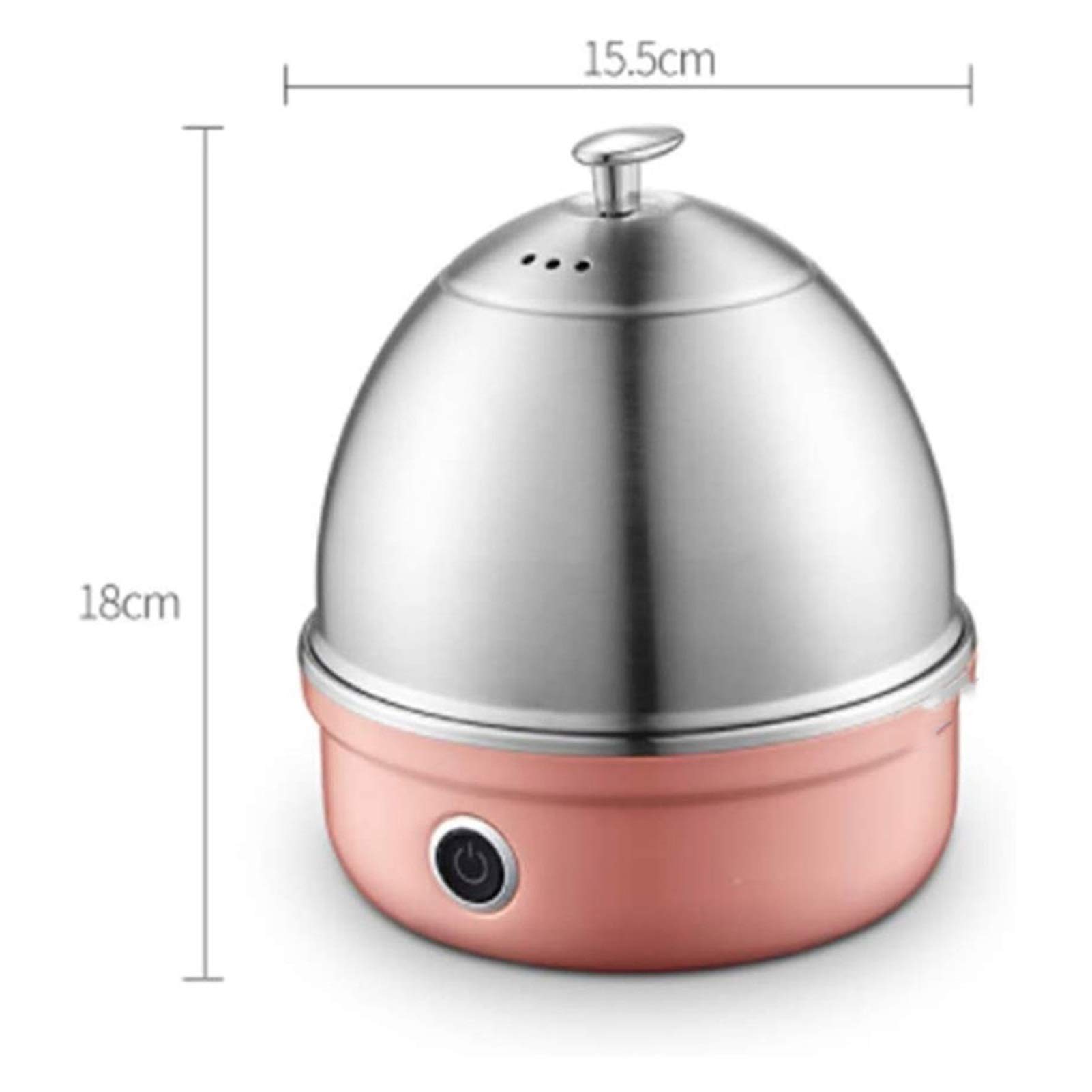 7 Egg Capacity Electric Egg Cooker - 350W Automatic Shut Off Egg Steamer & Boiler for Perfect Hard, Medium or Soft Boiled Eggs - Ideal for Breakfast, Meal Prep & Keto Diet