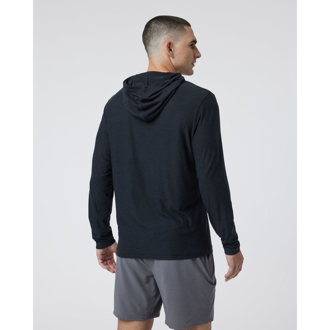 Vuori Men's Strato Tech Hoodie - Lightweight Performance Hooded Sweatshirt for Running, Gym & Outdoor Activities