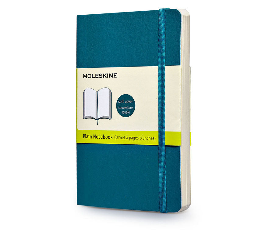 Premium Moleskine Colored Plain Notebook - Pocket Size (3.5