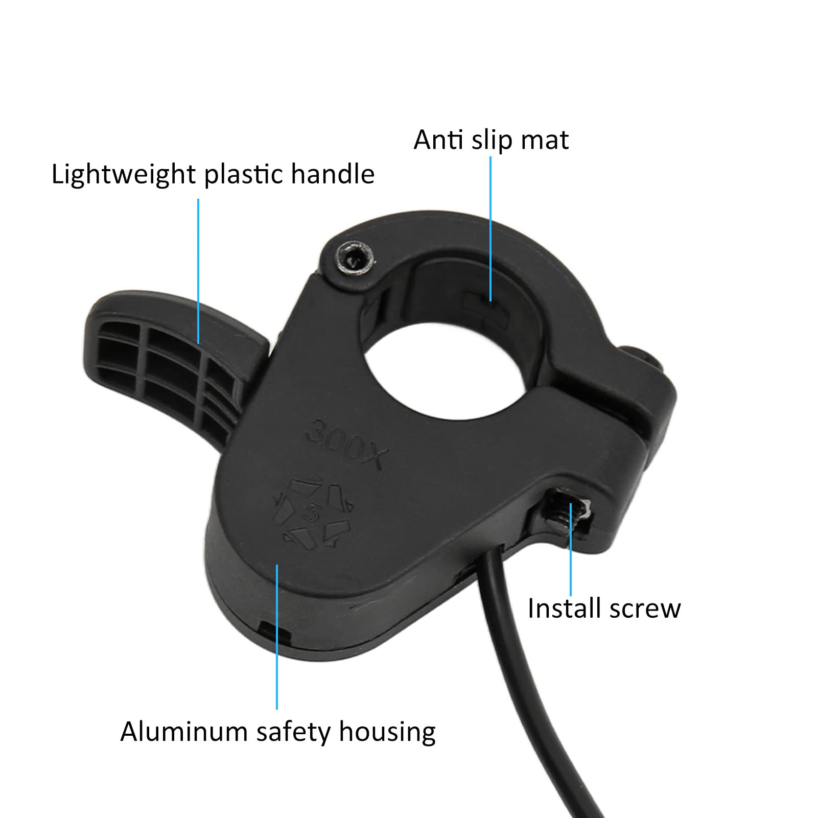 Electric Scooter Thumb Throttle - 300X Speed Control Finger Accelerator for E-Scooters | Perfect for Commuting, Urban Travel & Last-Mile Transportation