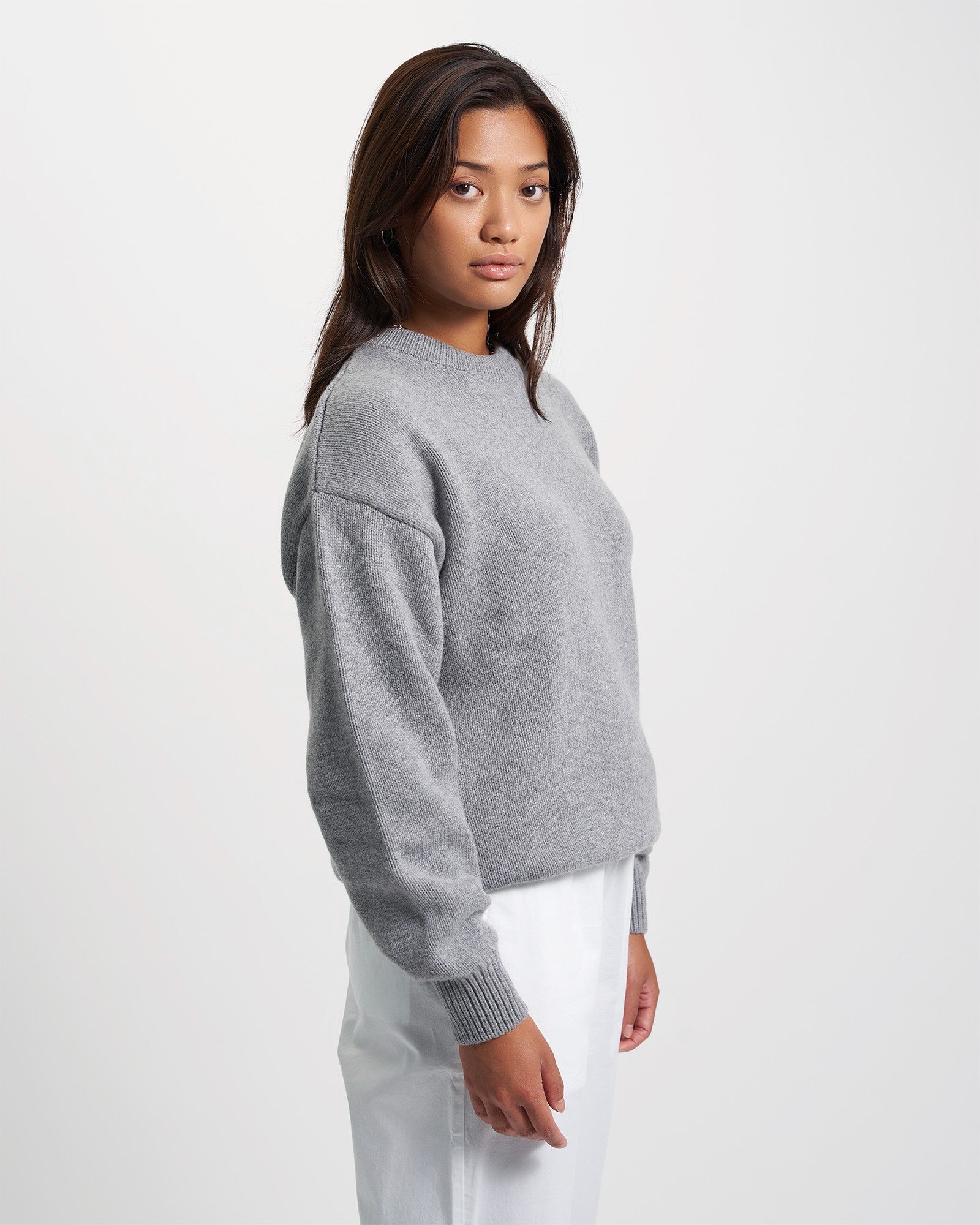 Premium Oversized Merino Wool Sweater - Scarlet Red | Soft & Warm Winter Pullover for Women | Perfect for Casual Outfits, Office Wear & Cozy Nights