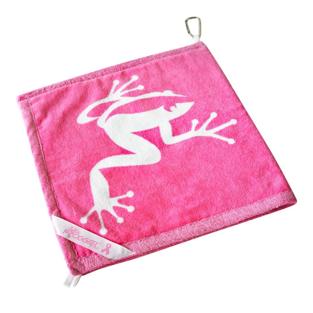 Frogger Golf Towel - Premium Wet & Dry Amphibian Microfiber Towel for Golfers - Perfect for Club Cleaning, Hand Drying & On-Course Use