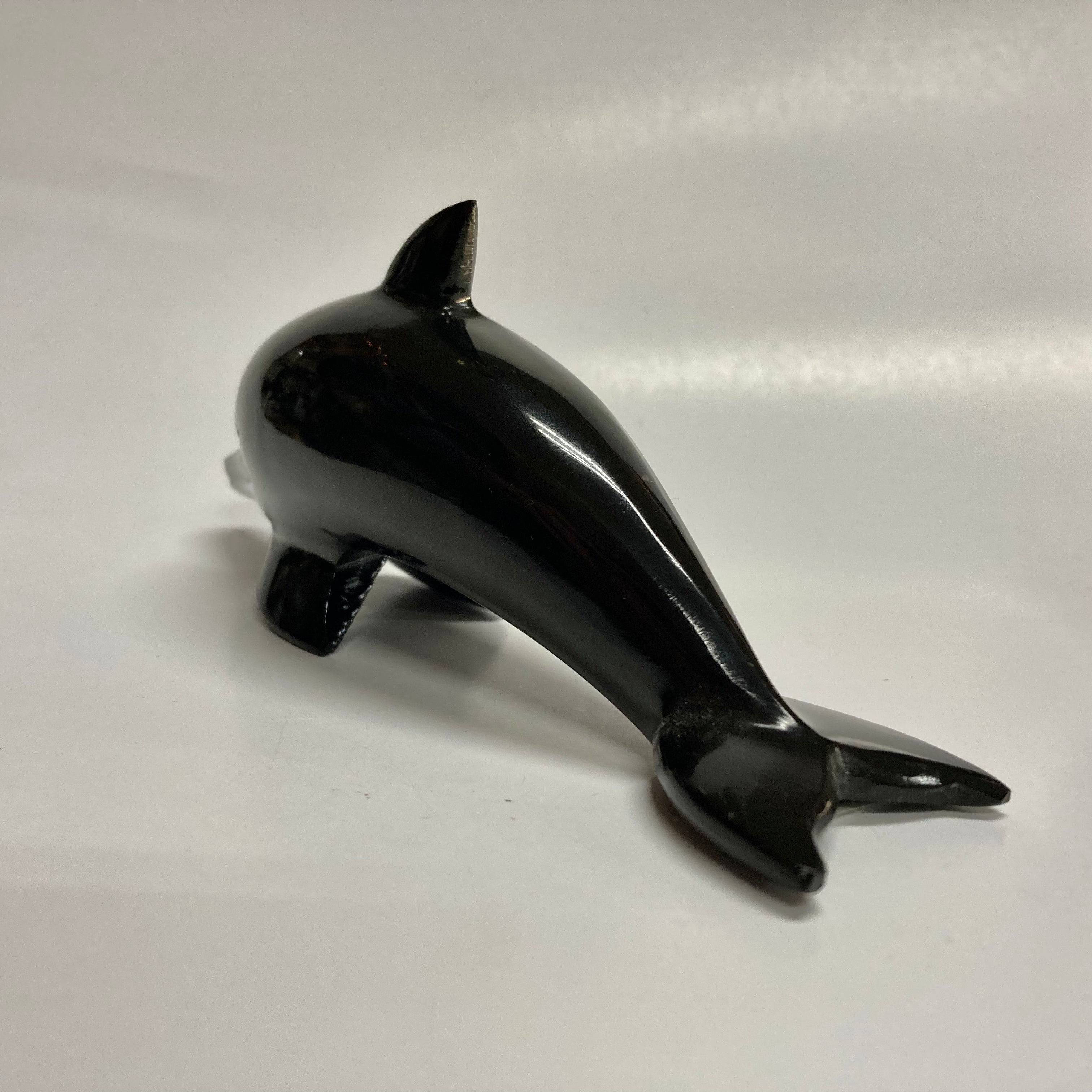 Black Onyx Dolphin Pendant Necklace - Elegant Handcrafted Jewelry for Women | Perfect for Gifts, Parties & Spiritual Healing