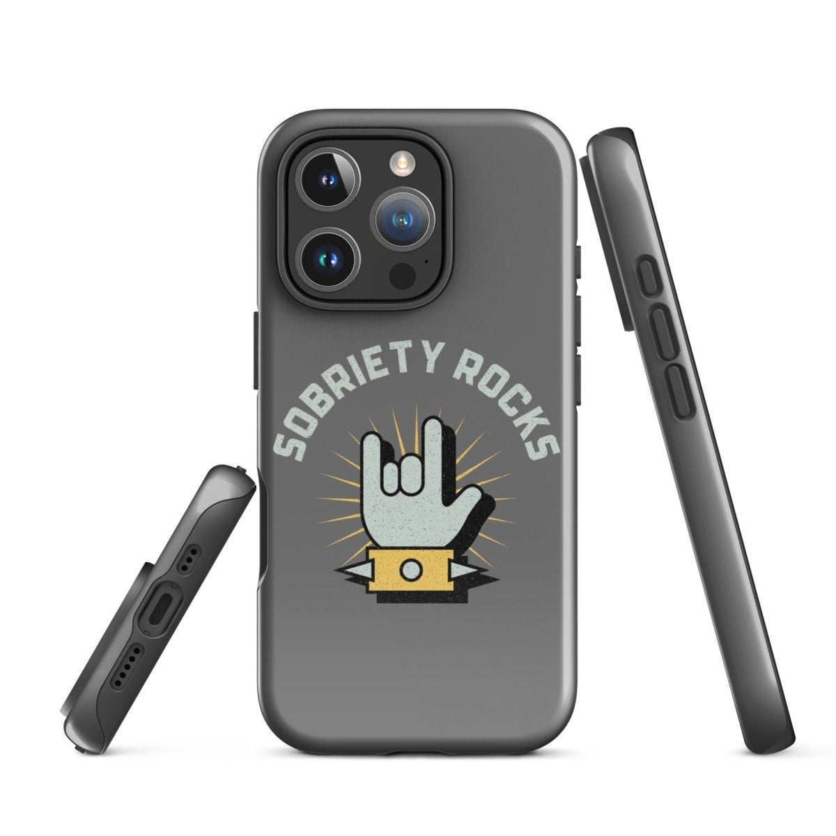 Premium Sobriety Rocks Tough Case for iPhone® - Durable Protection for Everyday Use & Outdoor Adventures