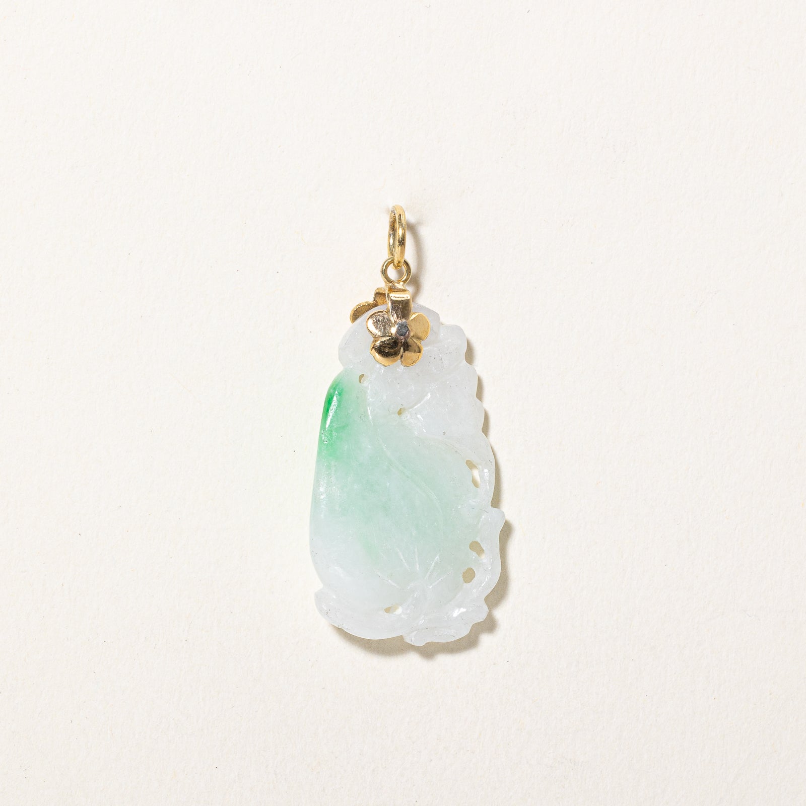 20.00ct Natural Jadeite Pendant - Hand Carved Green Jade Necklace for Women | Perfect for Gifts, Weddings & Special Occasions