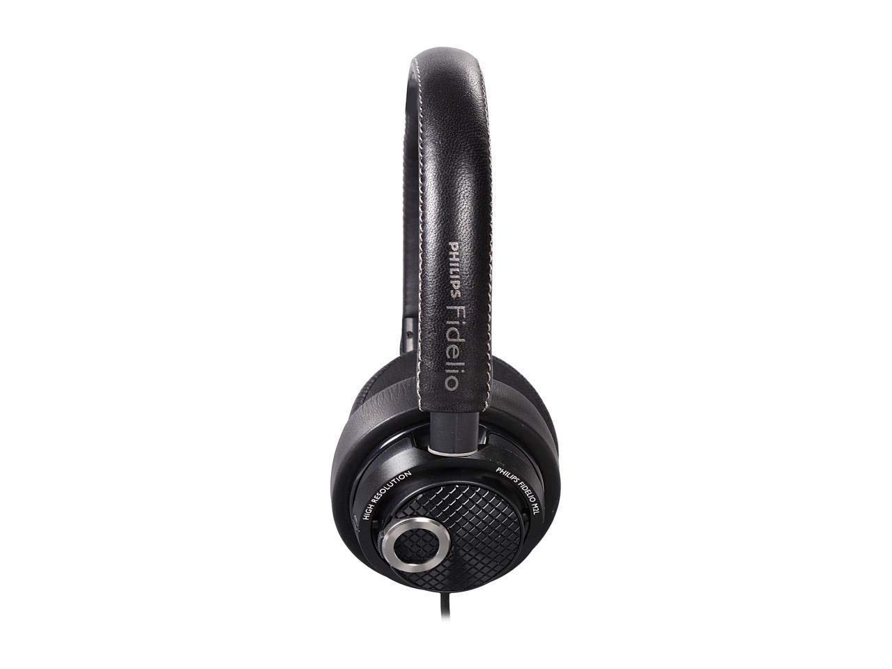 Philips Fidelio M2L/27 High Resolution Headphones with Built-in DAC - Lightning Connector for iPhone & iOS Devices - Premium Over-Ear Headphones for Music, Gaming & Travel (Black)