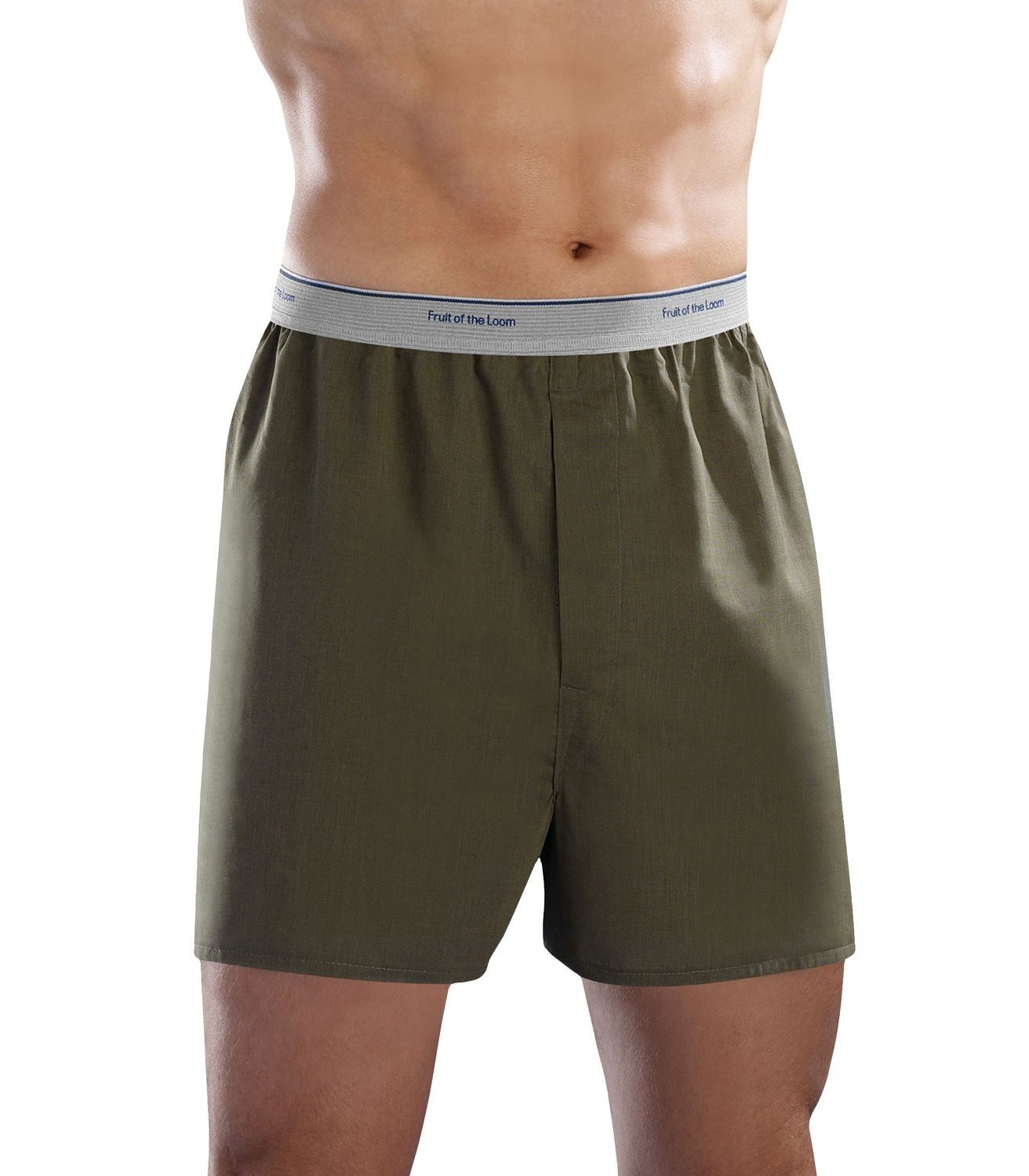 Fruit of the Loom Men's Comfort Soft Breathable Cotton Boxer Briefs Multipack (3/5/7 Pack) - Perfect for Everyday Wear, Gym & Travel