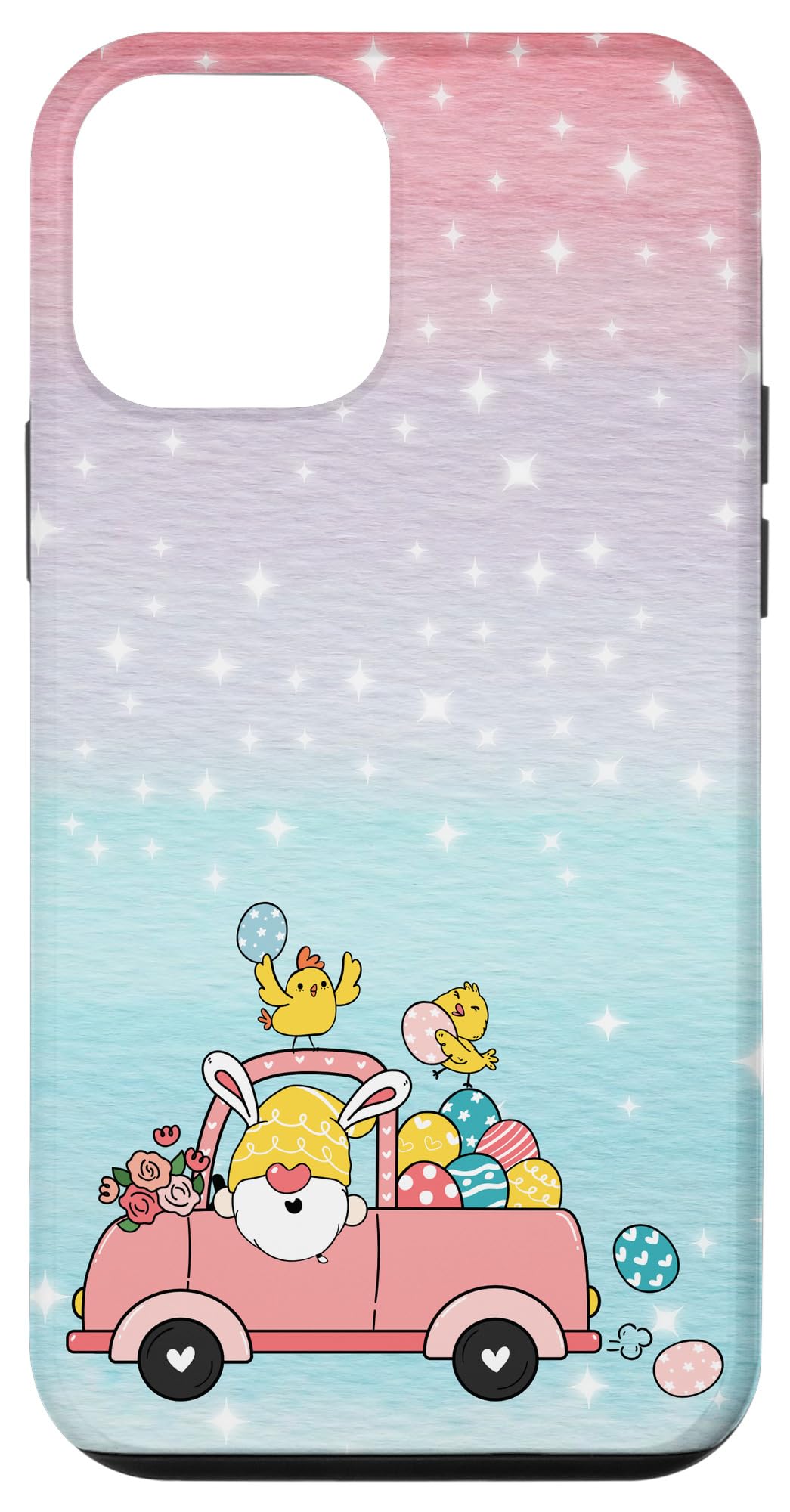 iPhone 12 Mini Cute Duck Easter Egg Phone Case - Protective Cover for Spring, Easter Gifts & Holiday Celebrations