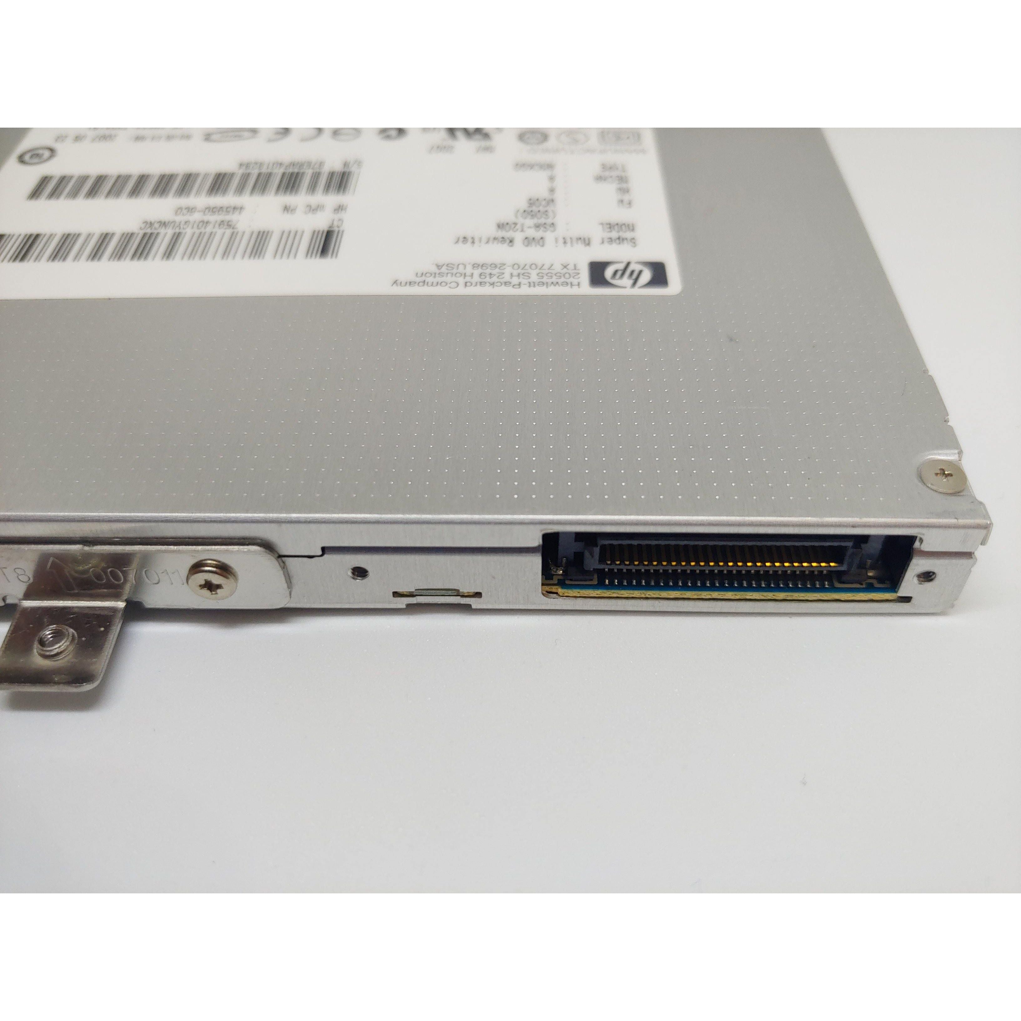 HP T20N CD/DVD RW DL Optical Drive - External USB 2.0 Laptop DVD Burner Writer - Compatible with Windows/Mac - Perfect for Data Backup, Media Playback & Disc Burning (Model: GSA-T20N WC05)