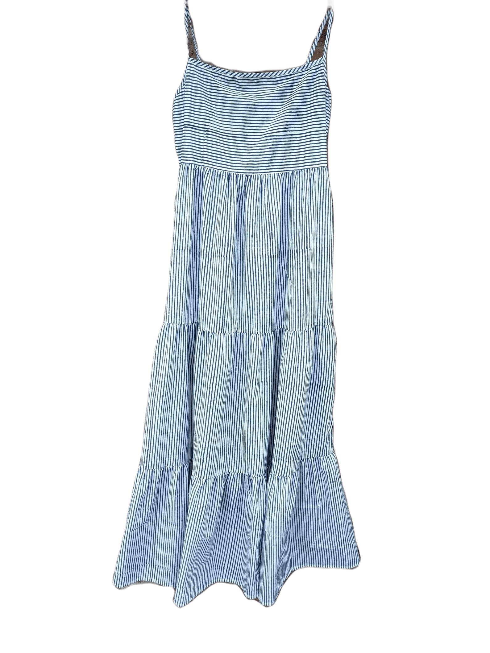 Handmade Block Printed Cotton Dress - Indian Long Gown Tunic with Traditional Patterns | Perfect for Summer Wear, Boho Fashion, and Cultural Events