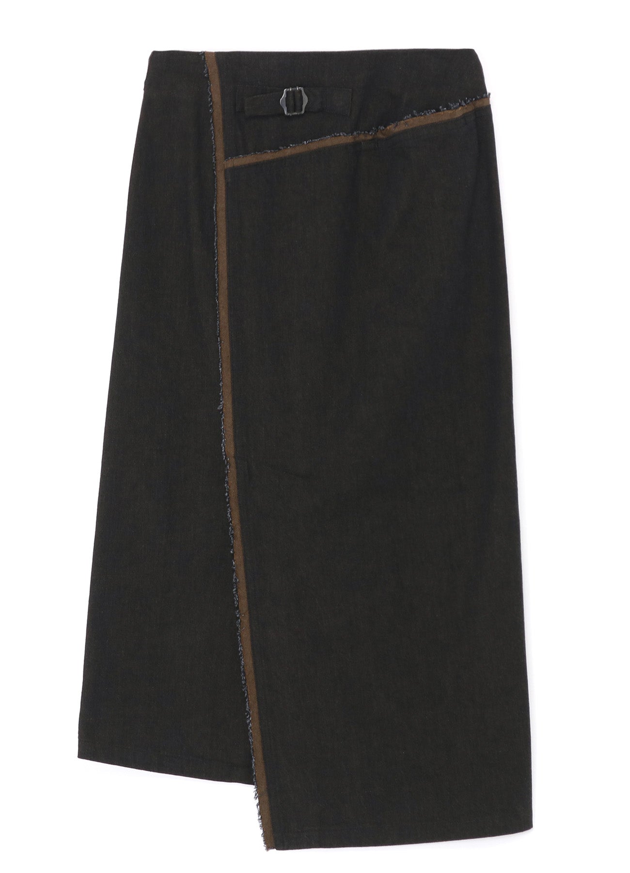 10oz Denim Panelled Wrap Skirt for Women - Stylish & Comfortable Wrap Around Skirt for Casual Outings, Beach, and Everyday Wear