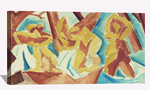 Bathers in a Forest