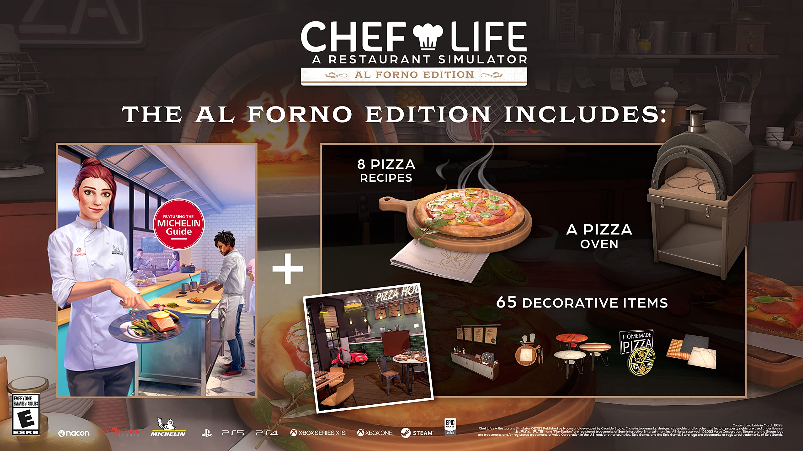 Chef Life: A Restaurant Simulator - Al Forno Edition for PS5 | Authentic Cooking Game Experience | Perfect for Aspiring Chefs & Restaurant Management Enthusiasts