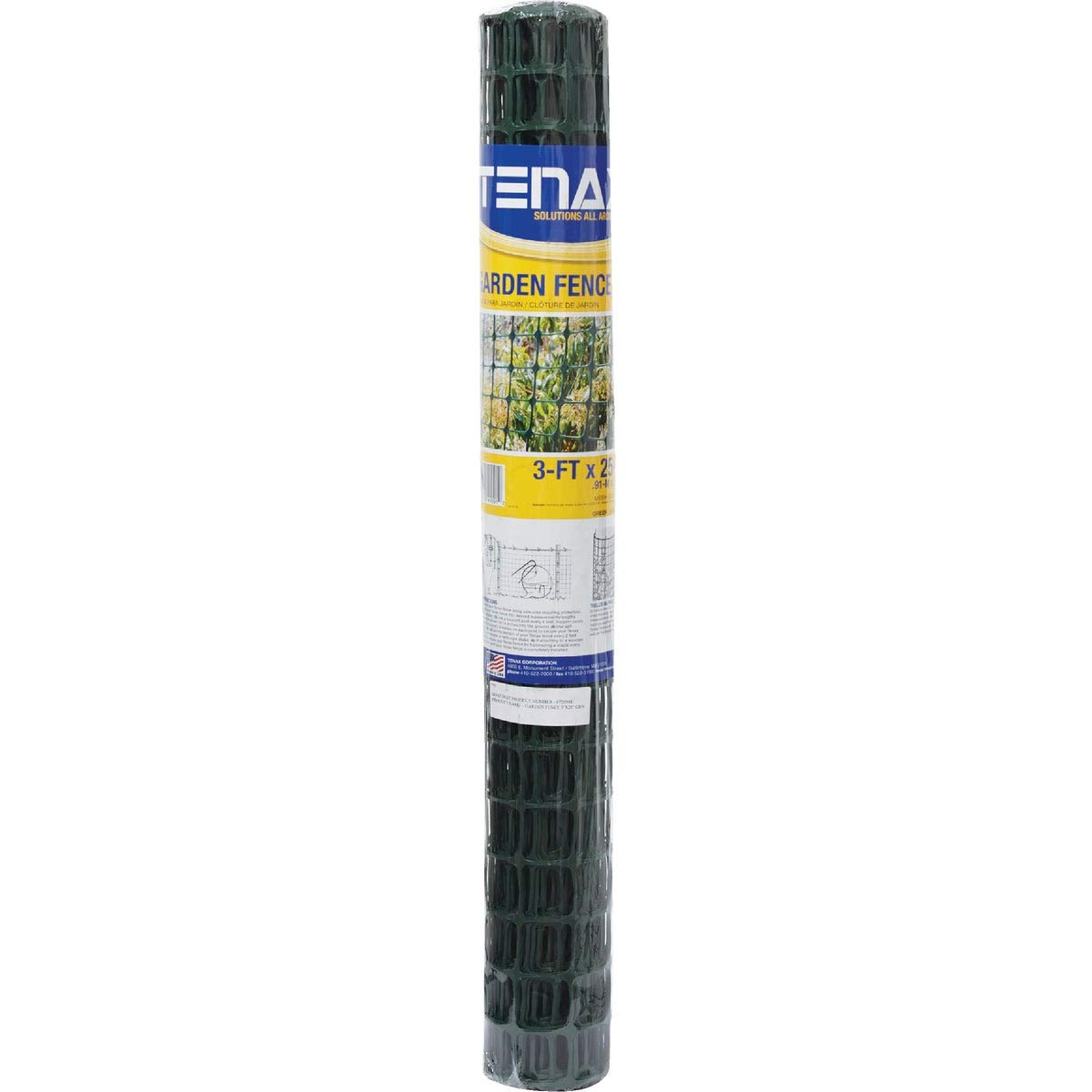 Tenax 92078406 Green Home Fence - Durable Garden Fencing for Privacy, Pet Safety & Yard Protection | Perfect for Backyard, Pool Area & Landscaping