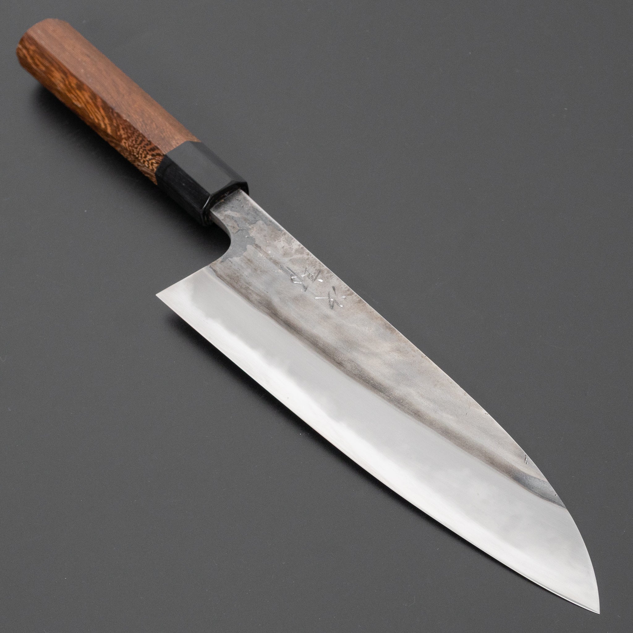 Premium Jiro Tsuchime Wa Gyuto 210mm Japanese Chef Knife with Taihei Tagayasan Handle - Perfect for Sushi, Meat Cutting & Professional Kitchen Use