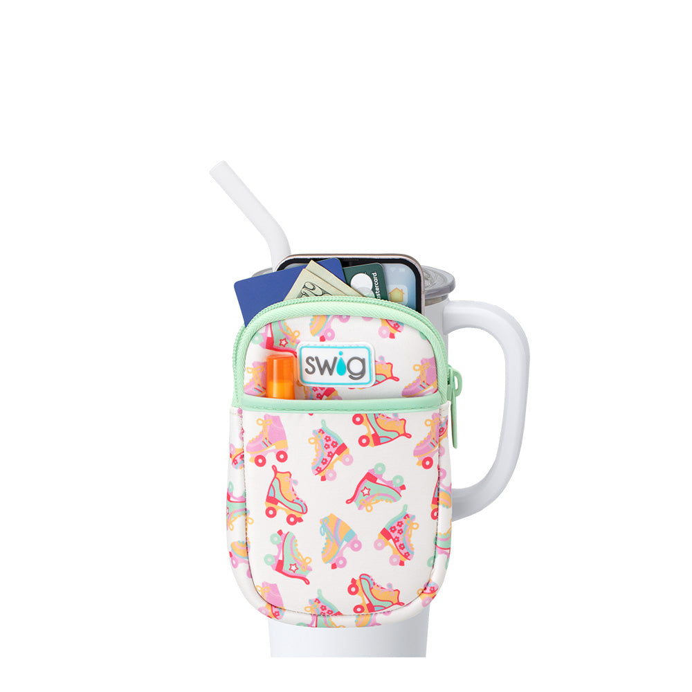 Roller Rink Mega Mug Pouch - Insulated Cup Holder for Skating Rinks, Sporting Events & Outdoor Activities - Perfect for Hot & Cold Drinks On-The-Go