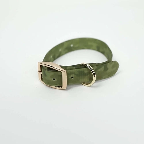 Camouflage Dog Collar - Durable & Adjustable Pet Collar for Small Medium Large Dogs - Perfect for Outdoor Adventures, Hiking & Training
