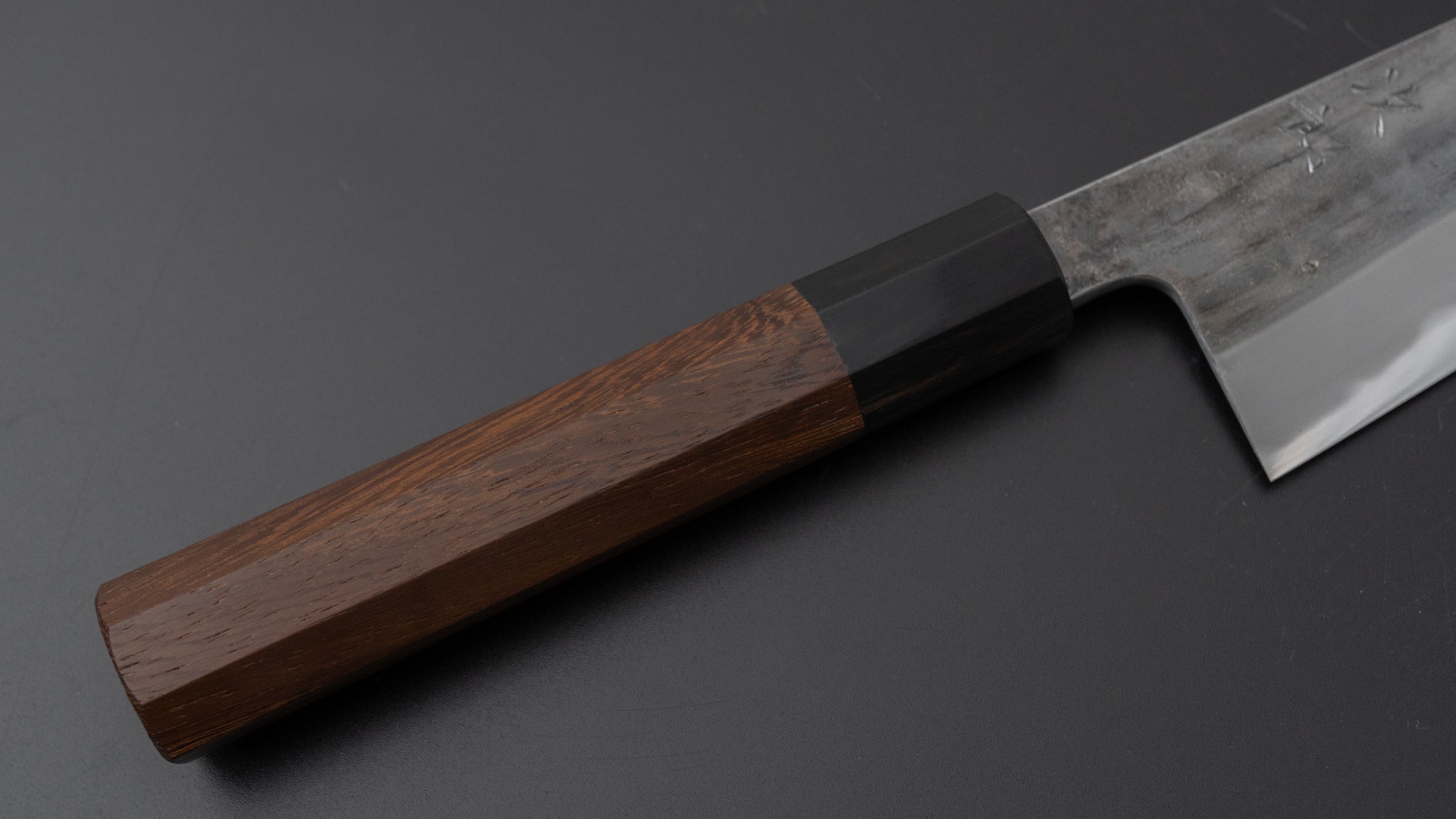 Jiro Tsuchime Petty Knife 180mm - High Carbon Steel Blade with Taihei Tagayasan Handle (#475) - Perfect for Sushi, Vegetables & Precision Cutting