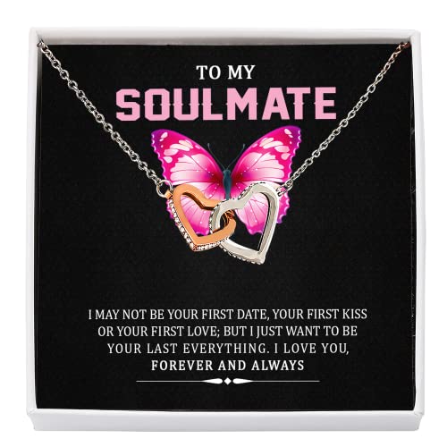 My Soulmate - Interlocking Heart Necklace