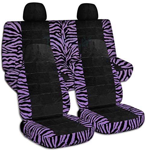 Purple Zebra & Black