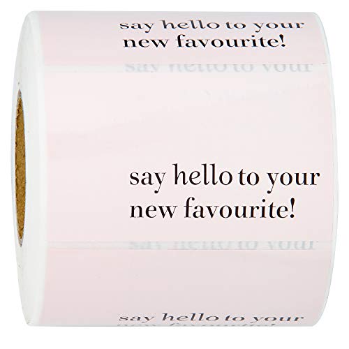 Say Hello - Pink(black Ink)