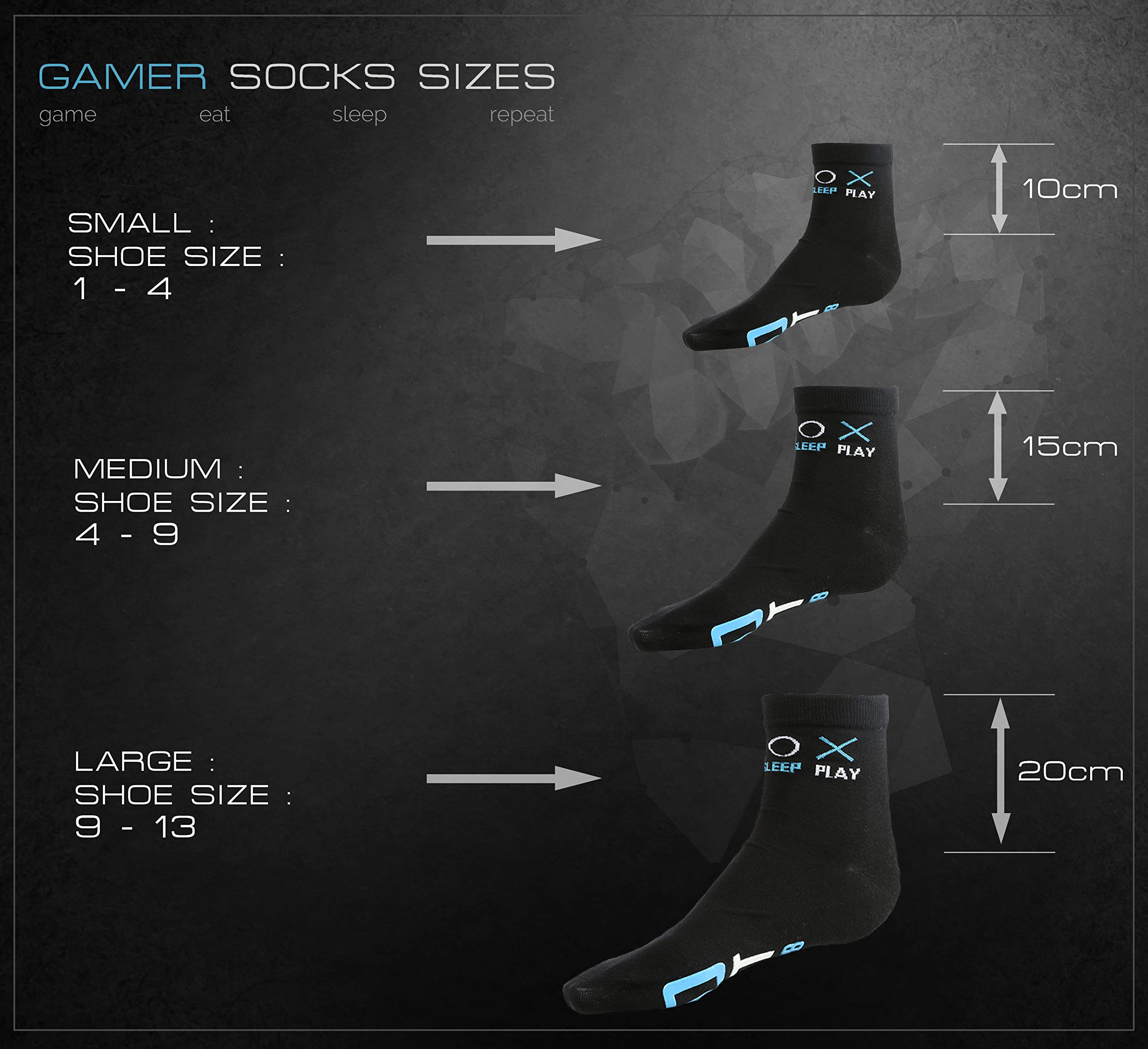 Gamer Socks for Men, Boys & Teens - Fun & Novelty Gaming Gifts - Do Not Disturb I'm Gaming Socks - Perfect for Esports, LAN Parties & Relaxing at Home