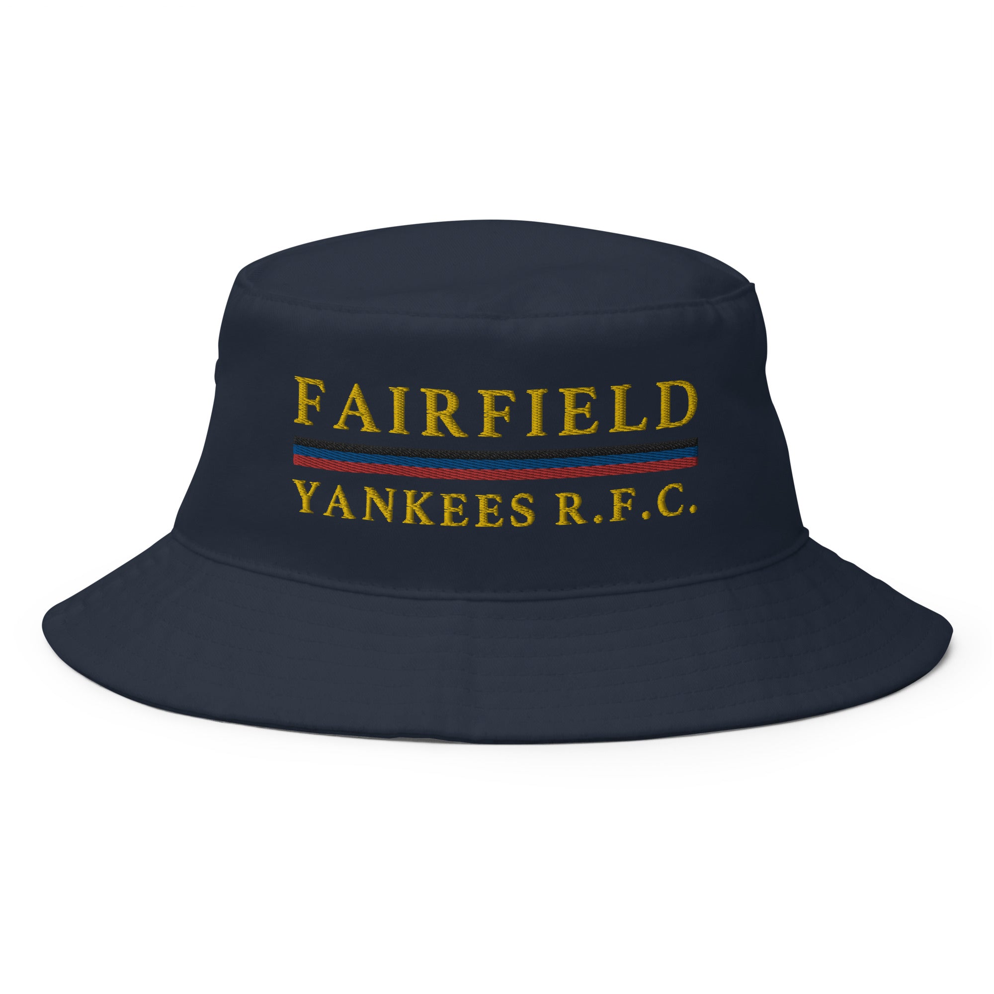 Fairfield Yankees RFC Bucket Hat - Adjustable Cotton Baseball Cap for Men & Women - Perfect for Outdoor Sports, Beach, Fishing & Summer Fashion