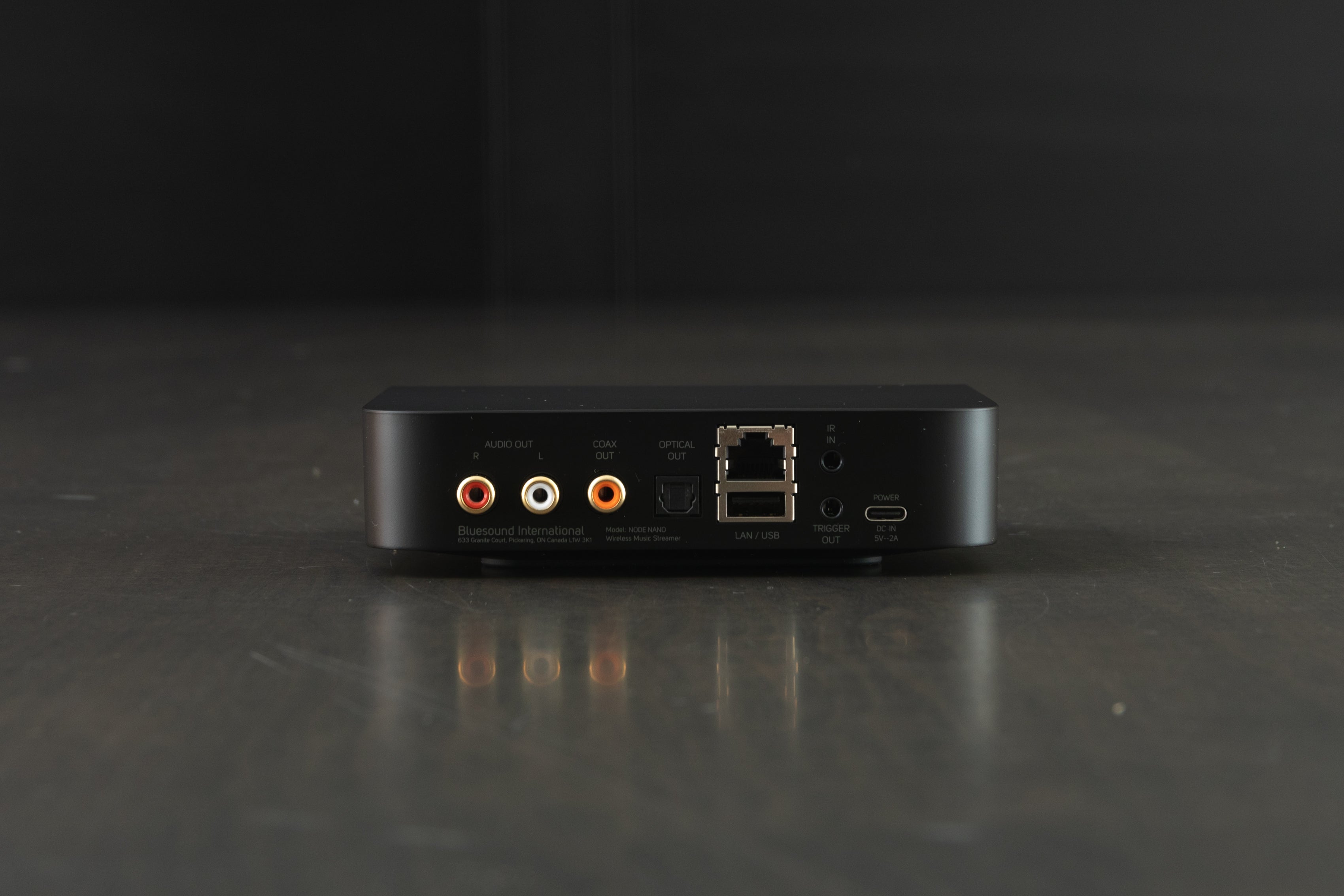 Bluesound NODE NANO Wireless Hi-Res Music Streamer - Premium Audio Streaming Device for Home Theater & Multi-Room Systems | Perfect for Audiophiles & Smart Home Integration