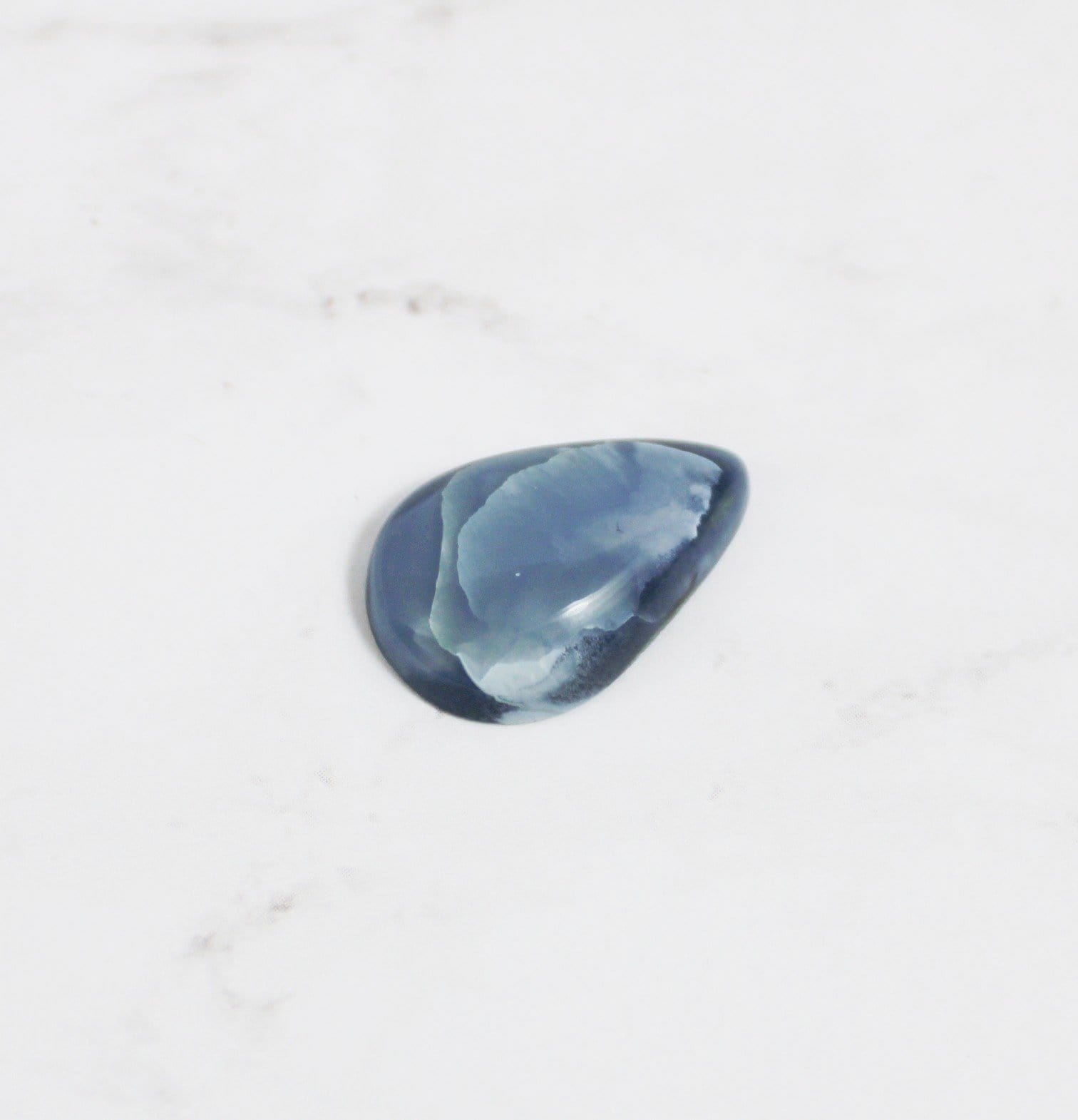Natural Blue Opal Cabochons for Jewelry Making - High Quality Gemstone Beads for Rings, Necklaces & DIY Crafts