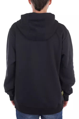 Burton Unisex Pullover Hoodie - Black & Royal Blue | Cozy Fleece Lining for Outdoor Adventures & Casual Wear