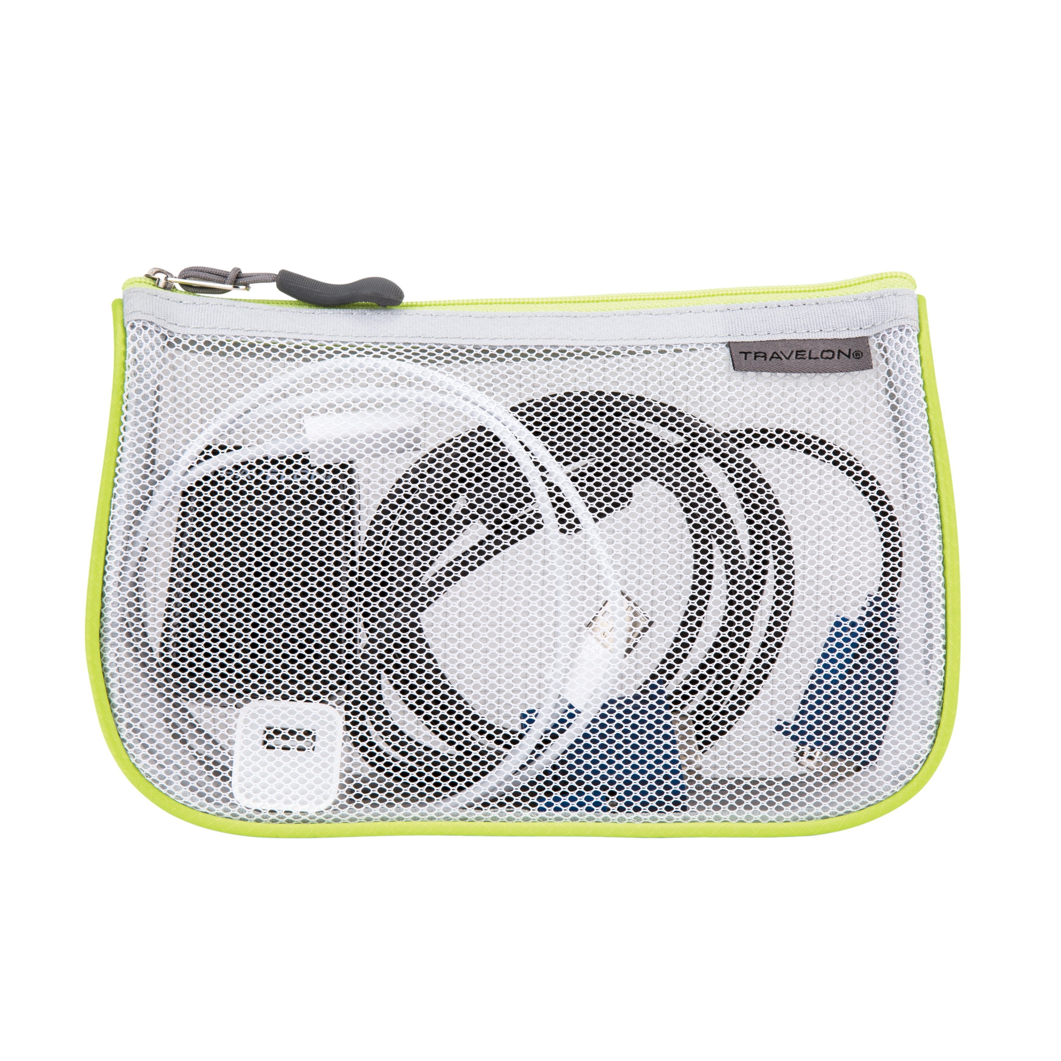 Travelon Set of 3 Waterproof Travel Pouches - Small, Medium & Large Size Organizer Bags for Passport, Money, Cosmetics & Essentials | Perfect for Vacation, Business Trips & Daily Use