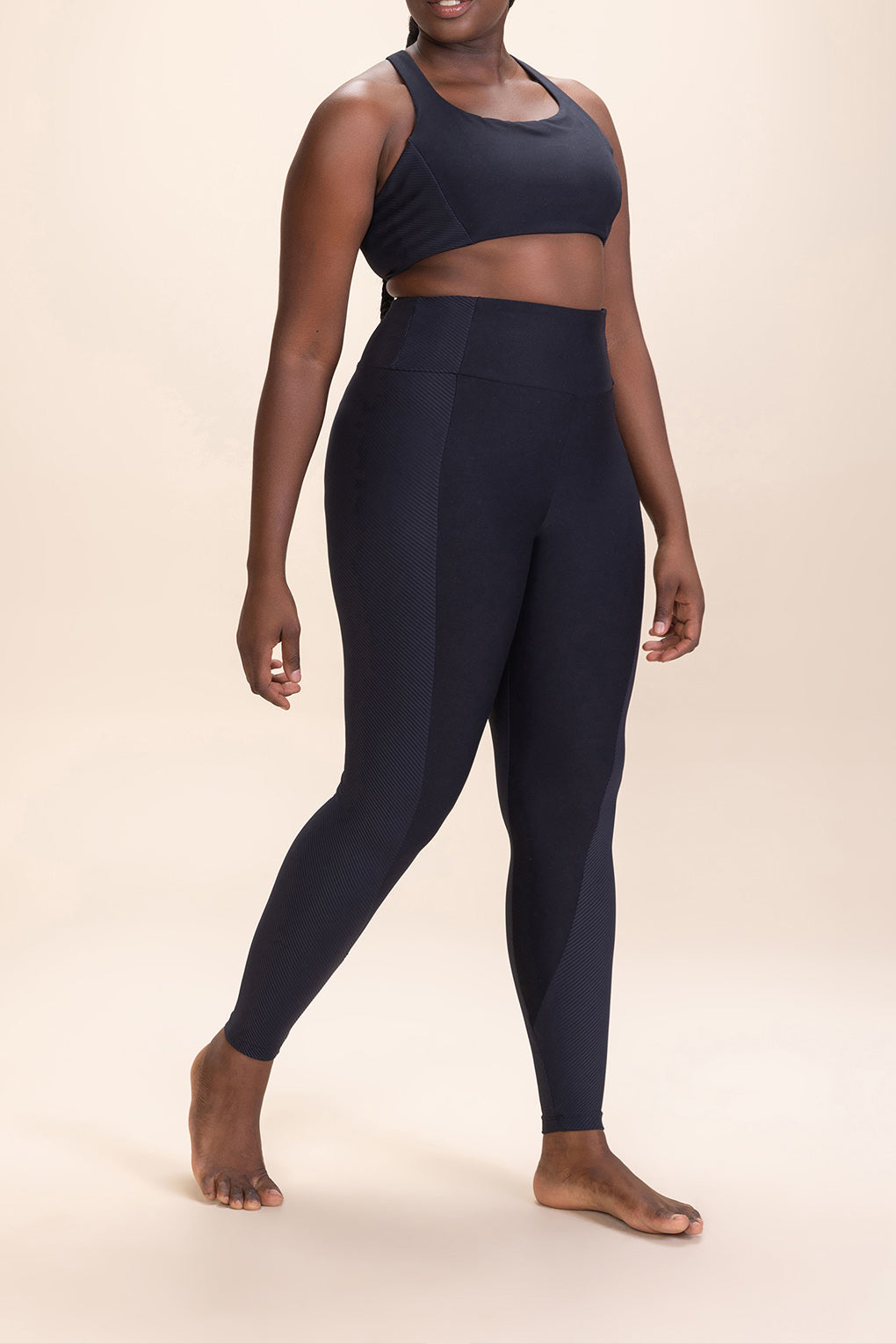 Rib Way Stirrup Leggings for Women - High Waisted Yoga Pants with Comfortable Fit - Perfect for Yoga, Pilates, Workout & Everyday Wear