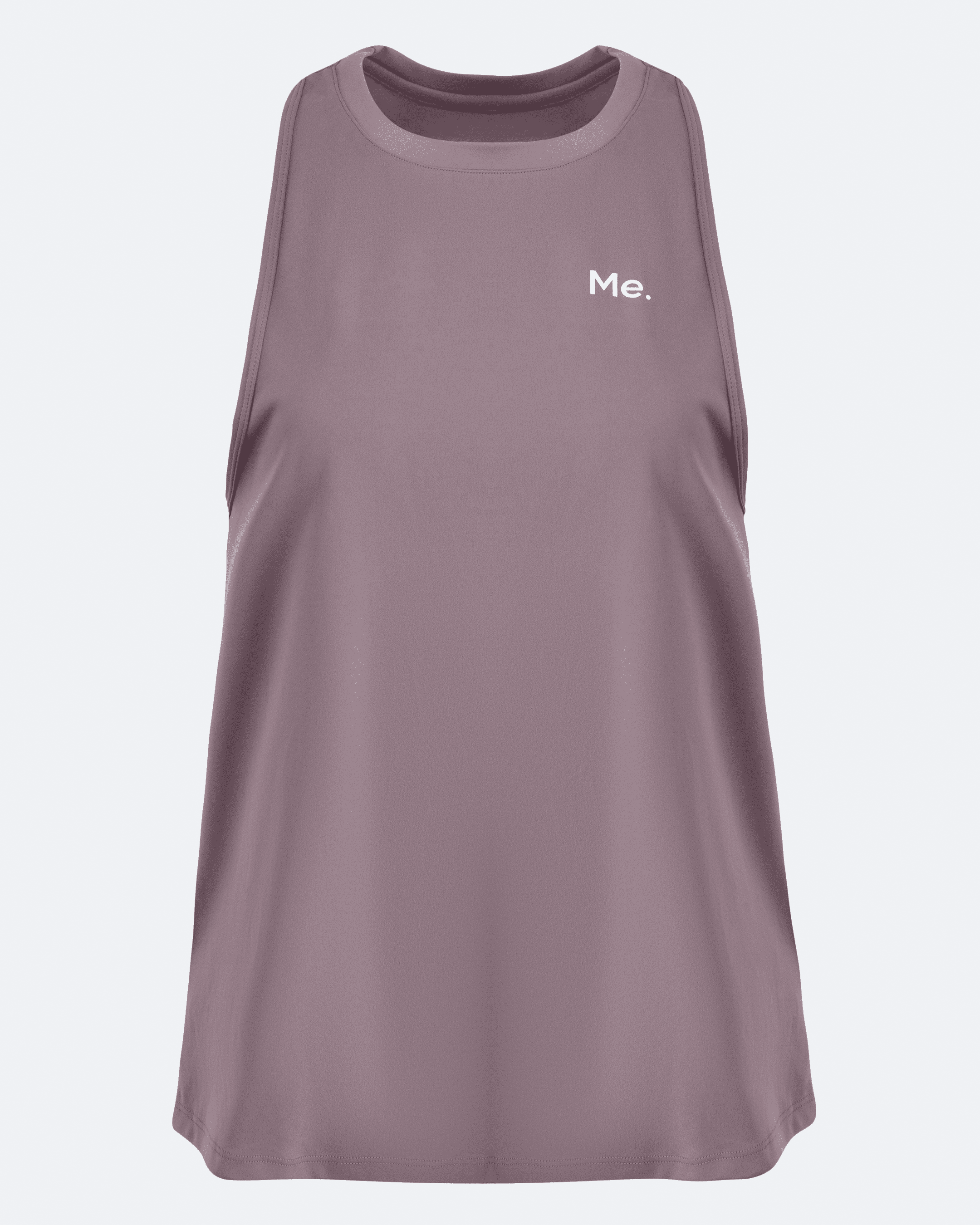 Women's Dusty Pink Tank Top - Soft Cotton Sleeveless Shirt for Summer, Casual Wear, Gym & Layering