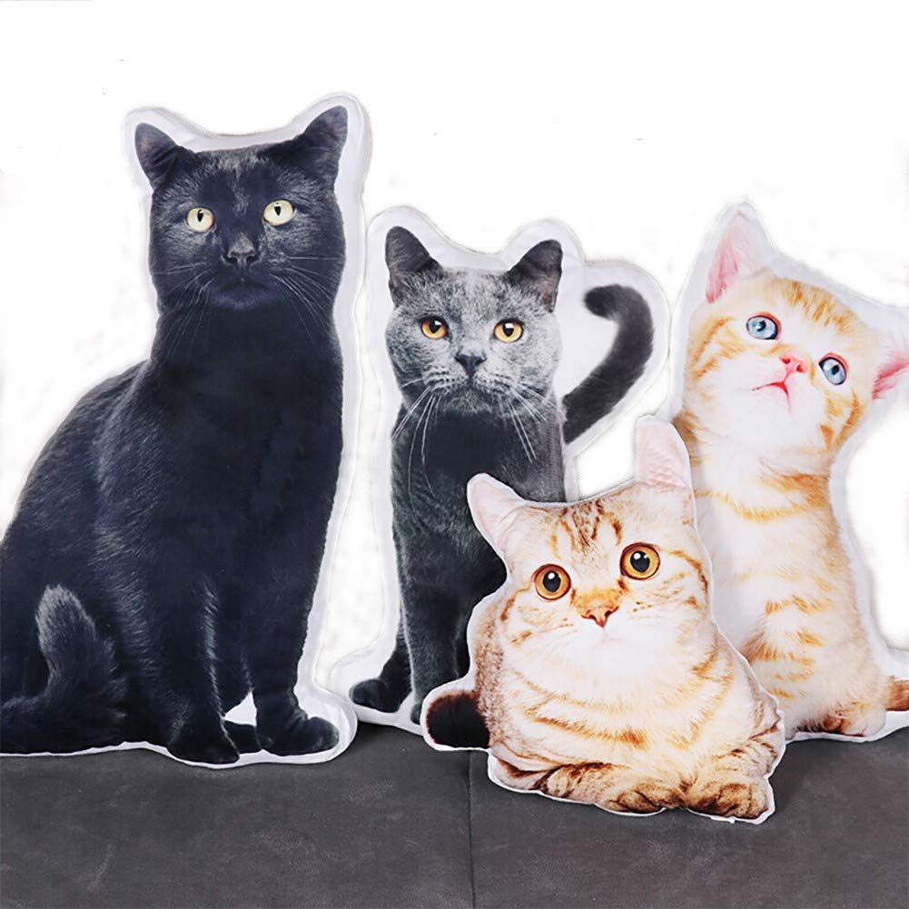 Custom Pet Pillow - Personalized 3D Printed Gift for Holidays & Birthdays - Home Decor