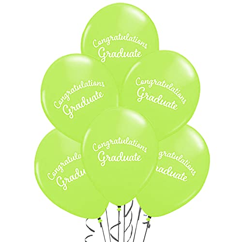 Graduation Script Lime Green