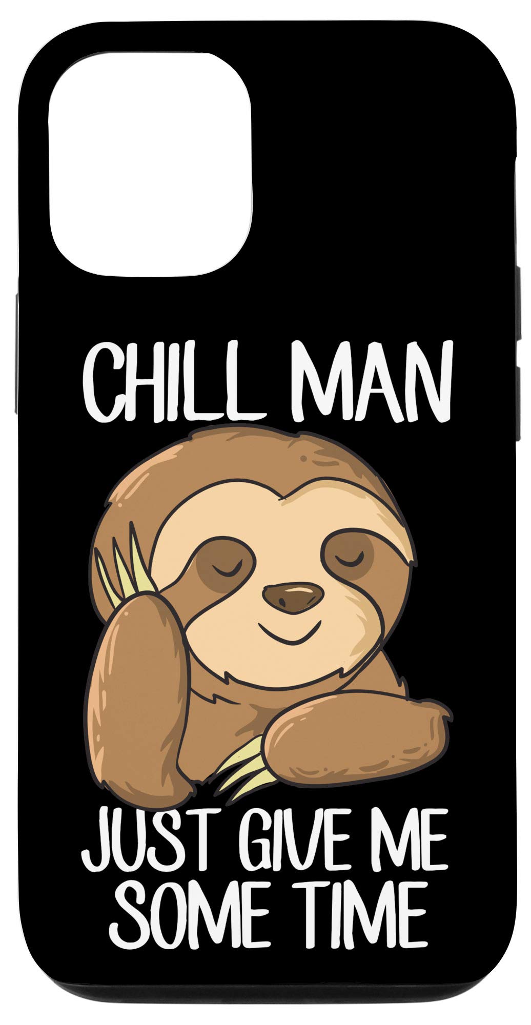 Funny Sloth Phone Case for iPhone 12/12 Pro - Cute 