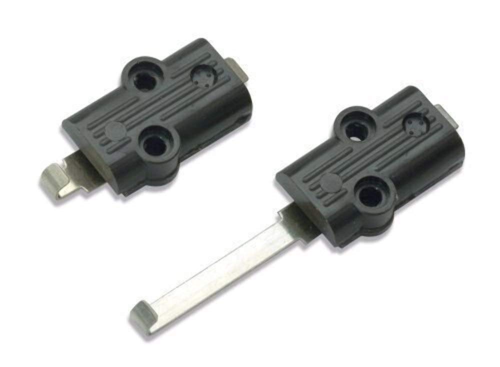Twin Power Connecting Clips - Secure Fasteners for DIY Projects, Cable Management & Home Organization | Heavy Duty Plastic Clips for Wires, Cords & Hoses