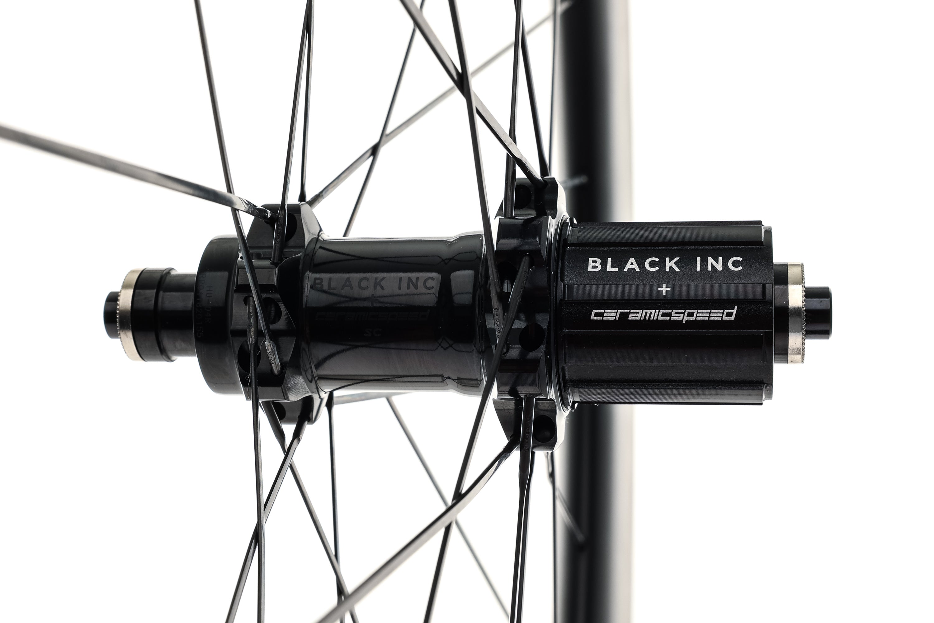 Black Inc Fifty/Eighty Carbon Tubular 700c Wheelset - Lightweight Aero Road Bike Wheels for Racing & Performance Cycling | Perfect for Triathlons, Time Trials & Competitive Road Racing