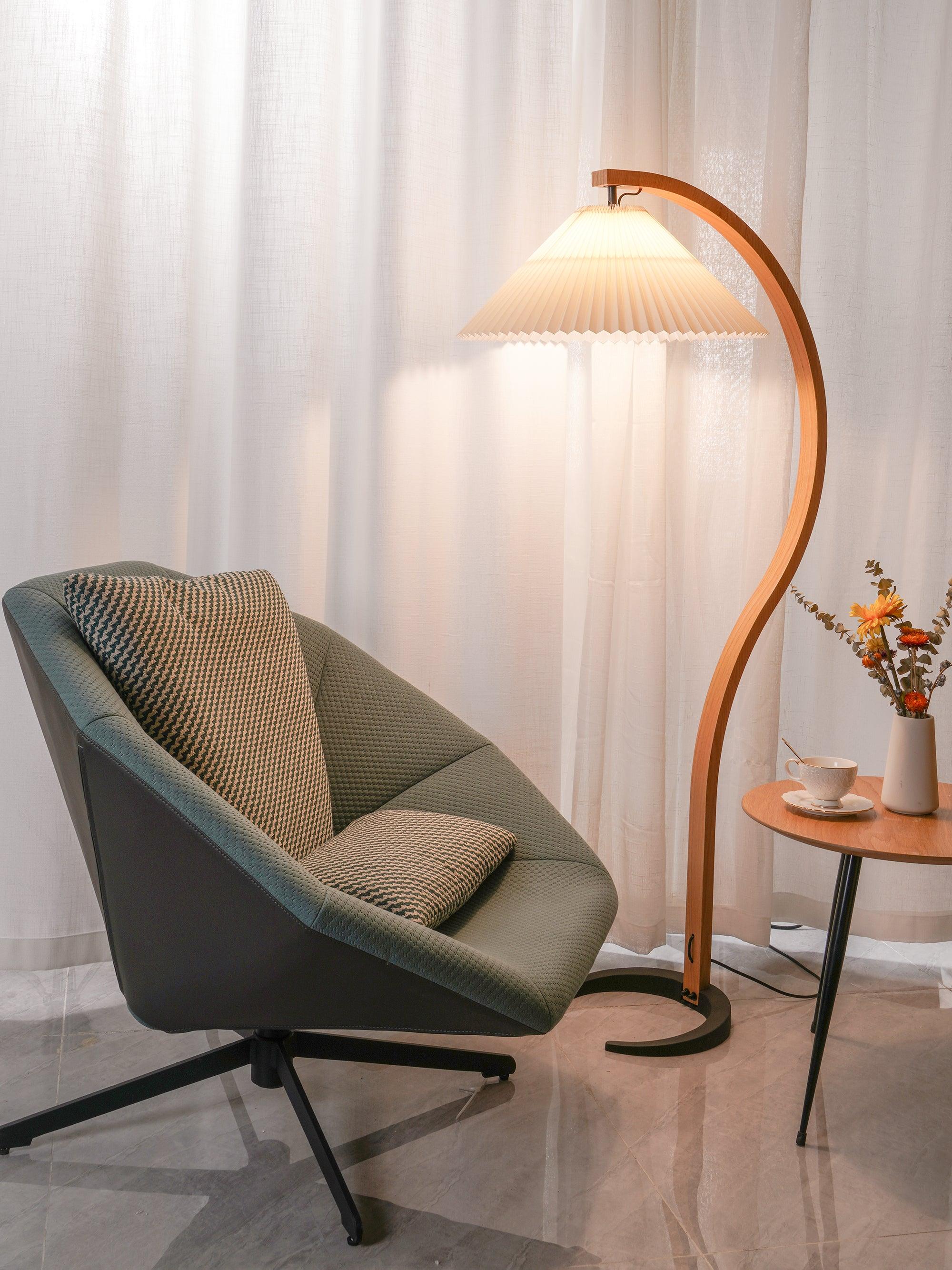Modern Caprani Floor Lamp - Adjustable LED Standing Light for Living Room, Bedroom & Office - Brighten Your Space with Stylish Home Decor Lighting