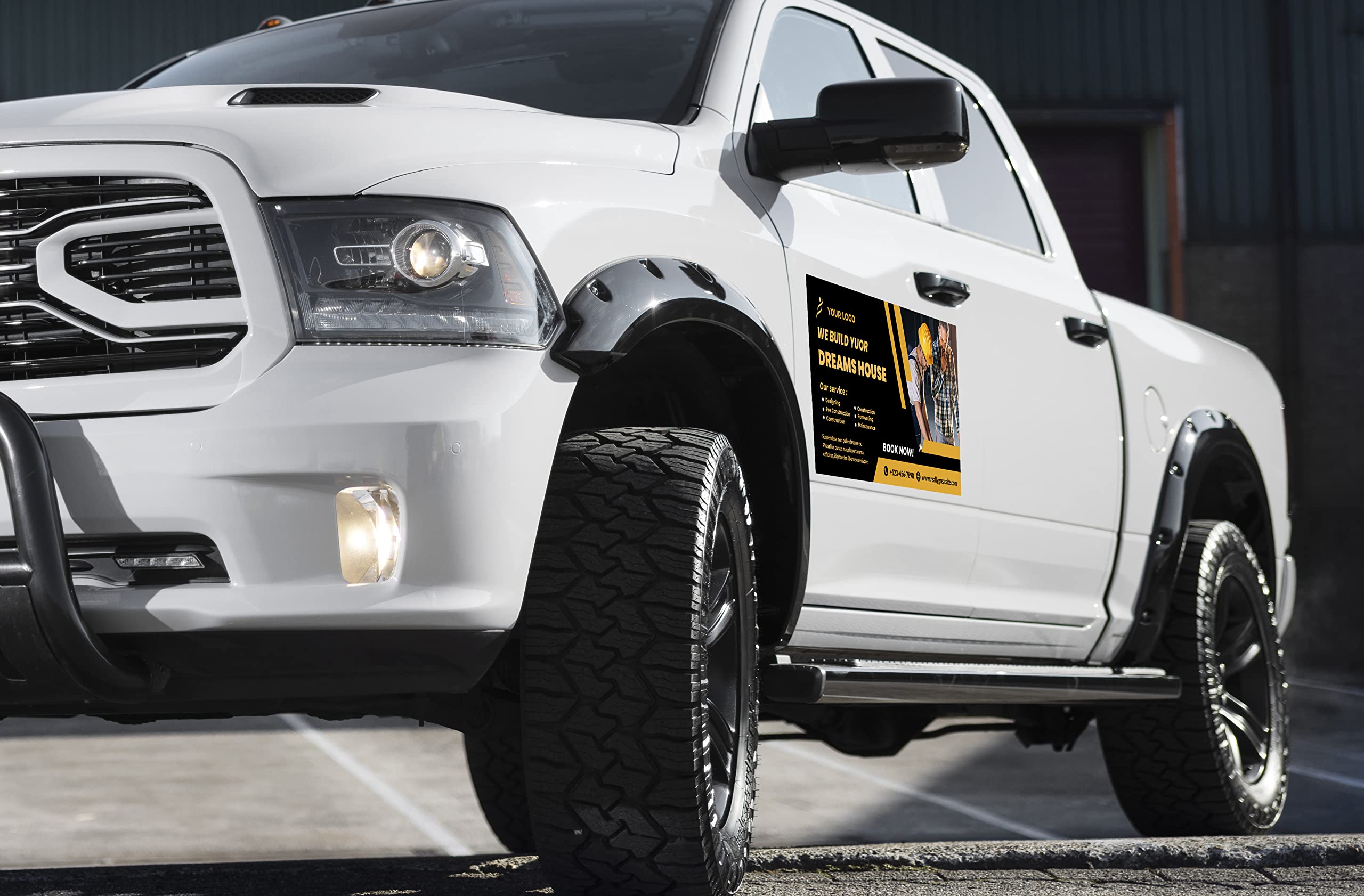Custom Full Color Car Magnets - Personalized Vehicle Signs for Business Cars, Trucks & Vehicles - 72