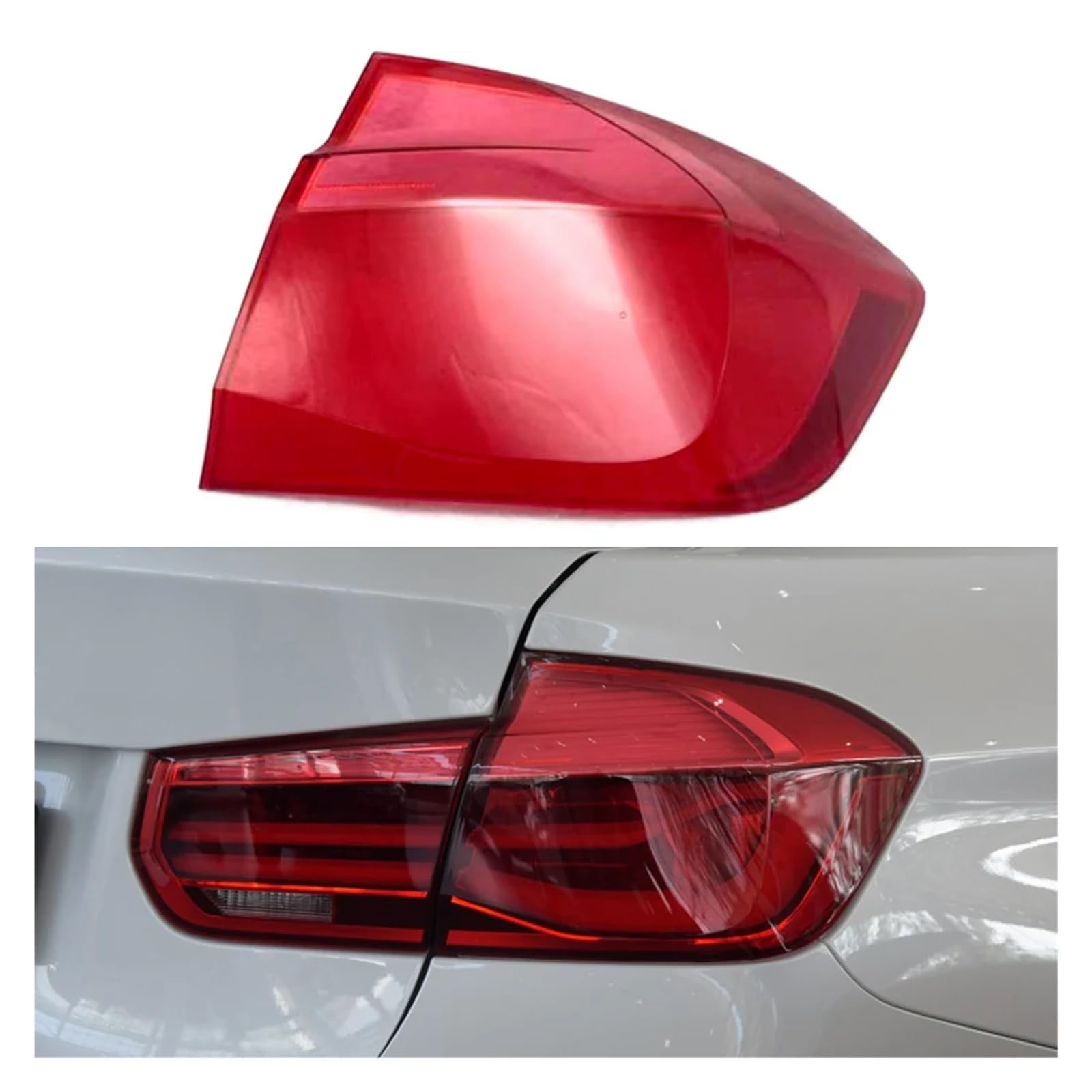 BMW 3 Series F30 316 318 320i Right Rear Taillight Assembly (2016-2019) - OEM Style Replacement Brake Light Housing - Perfect for Night Driving & Enhanced Safety