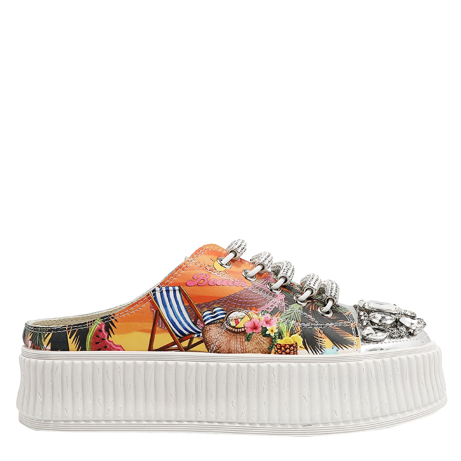 Best Mule Platform Sneakers for Women - Comfortable Slip-On Shoes for Walking, Running & Casual Wear | Trendy & Lightweight for Everyday Use