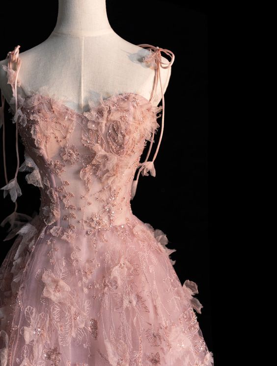 Elegant A-Line Pink Tulle Prom Dress for Teens - Fairy Princess Birthday Party Gown J5065 | Perfect for Quinceañera, Sweet 16, Homecoming & Formal Dances