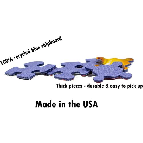 Cheerios Iconic Cereal Box 1000-Piece Jigsaw Puzzle - Fun Family Game Night Activity & Home Decor