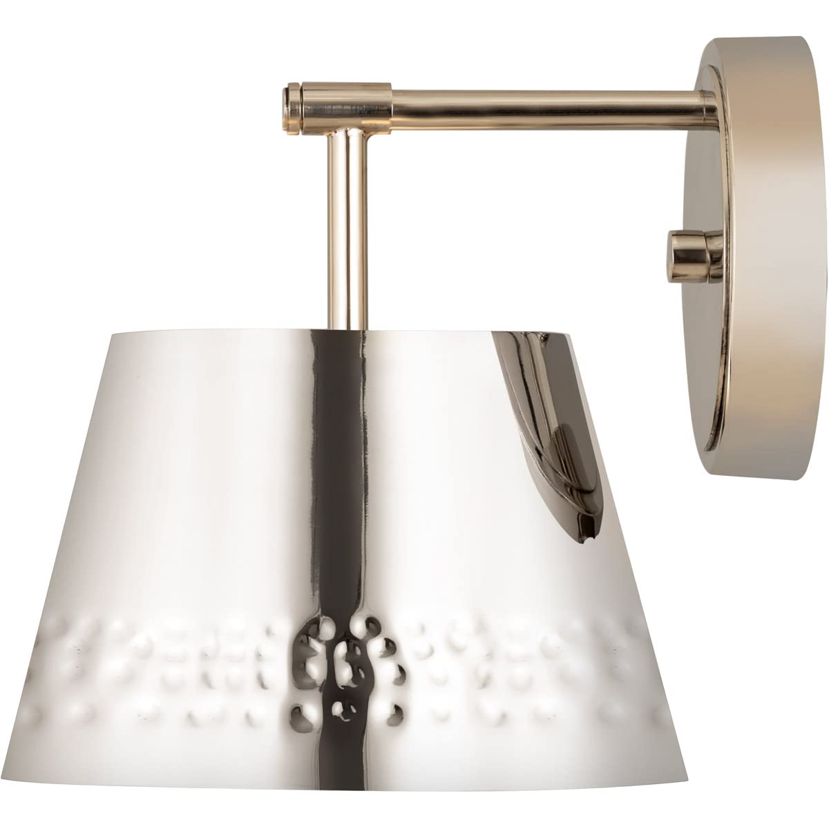 Z-Lite 6013-1S-PN Single Light Wall Sconce - Modern Indoor Lighting Fixture for Bedroom, Hallway & Living Room Decor