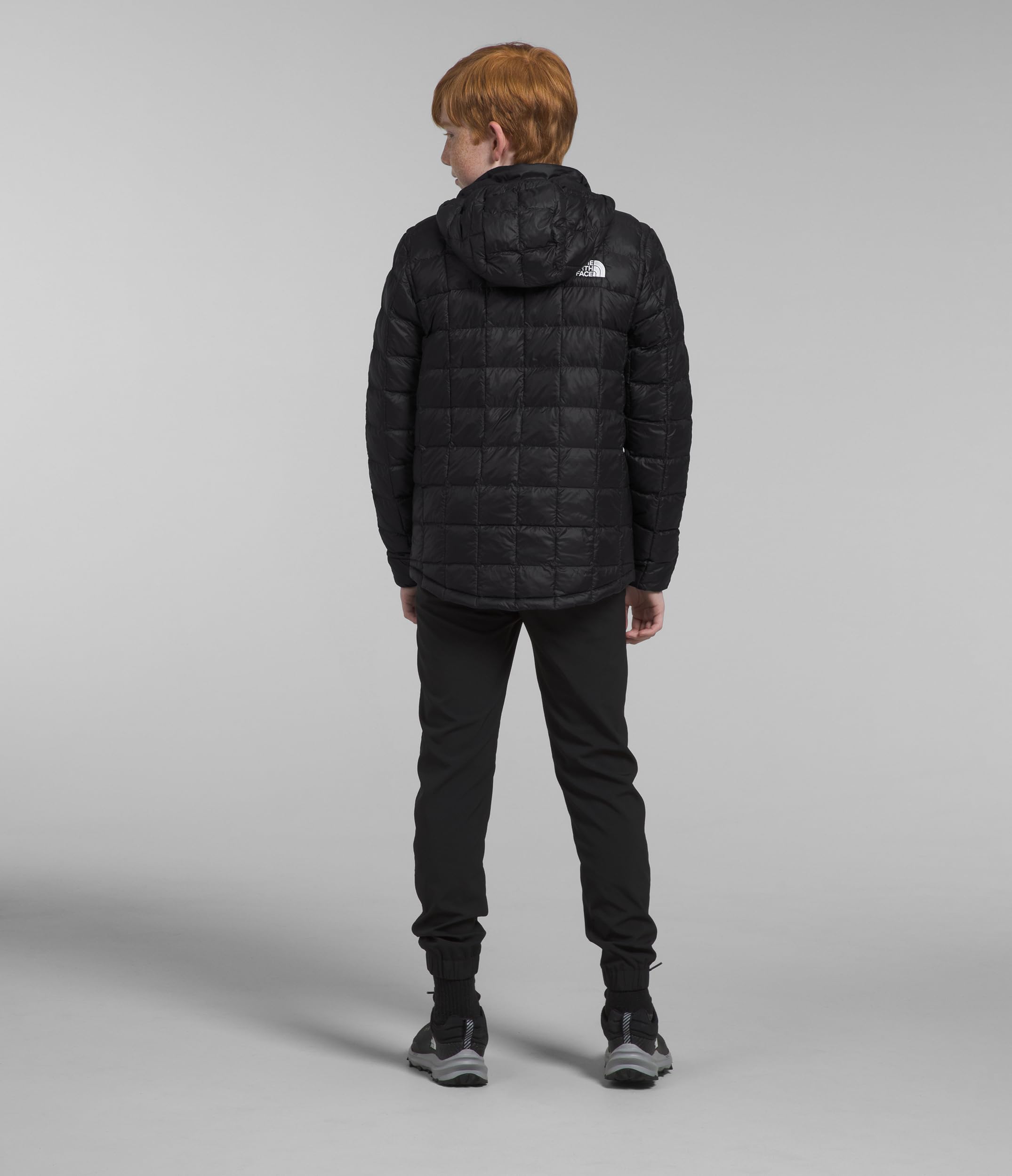 The North Face Boys' Thermoball™ Hooded Jacket - Water-Resistant Winter Jacket for Kids (Little Kids/Big Kids) - Perfect for Outdoor Play, School & Cold Weather Adventures